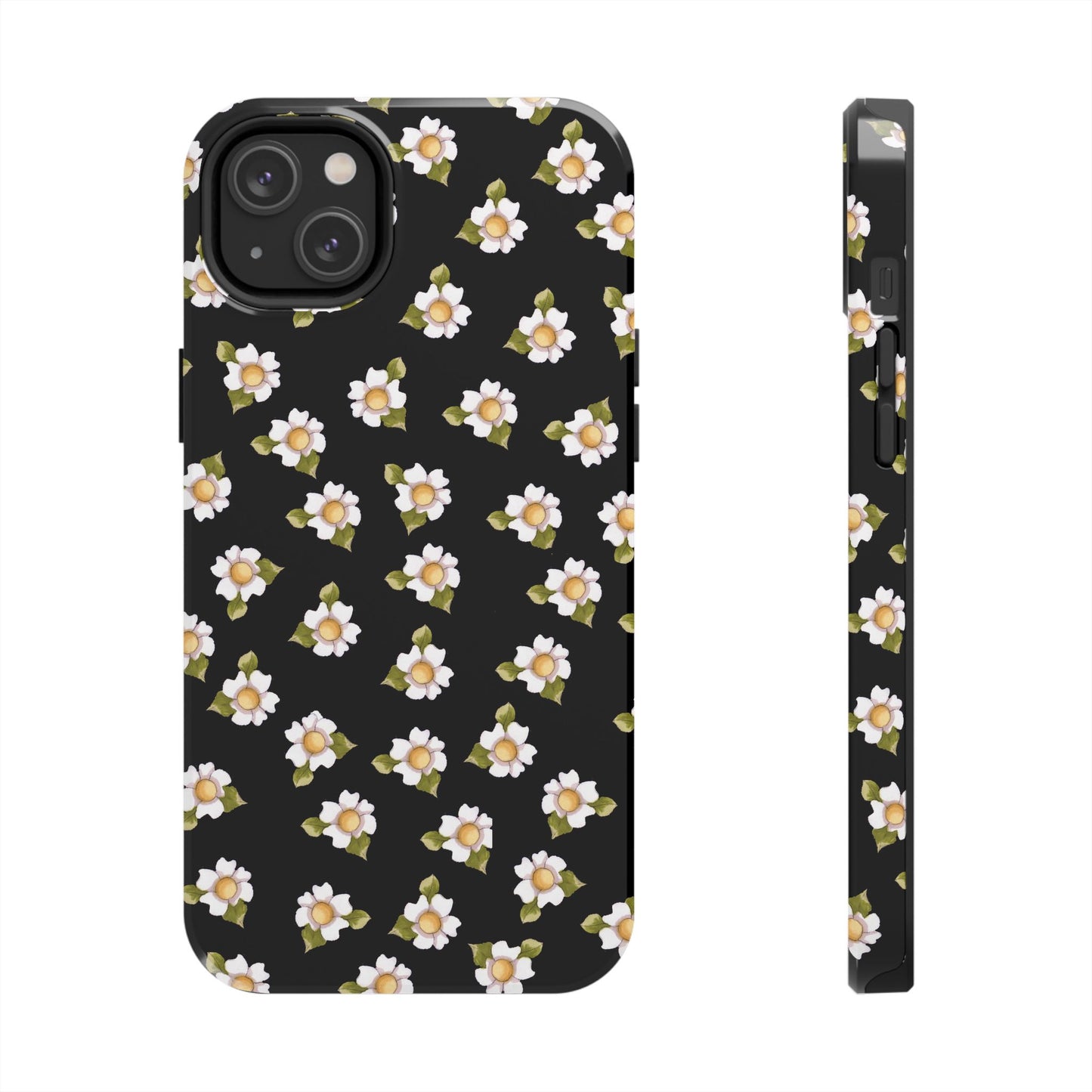 Daisies Black Phone Case
