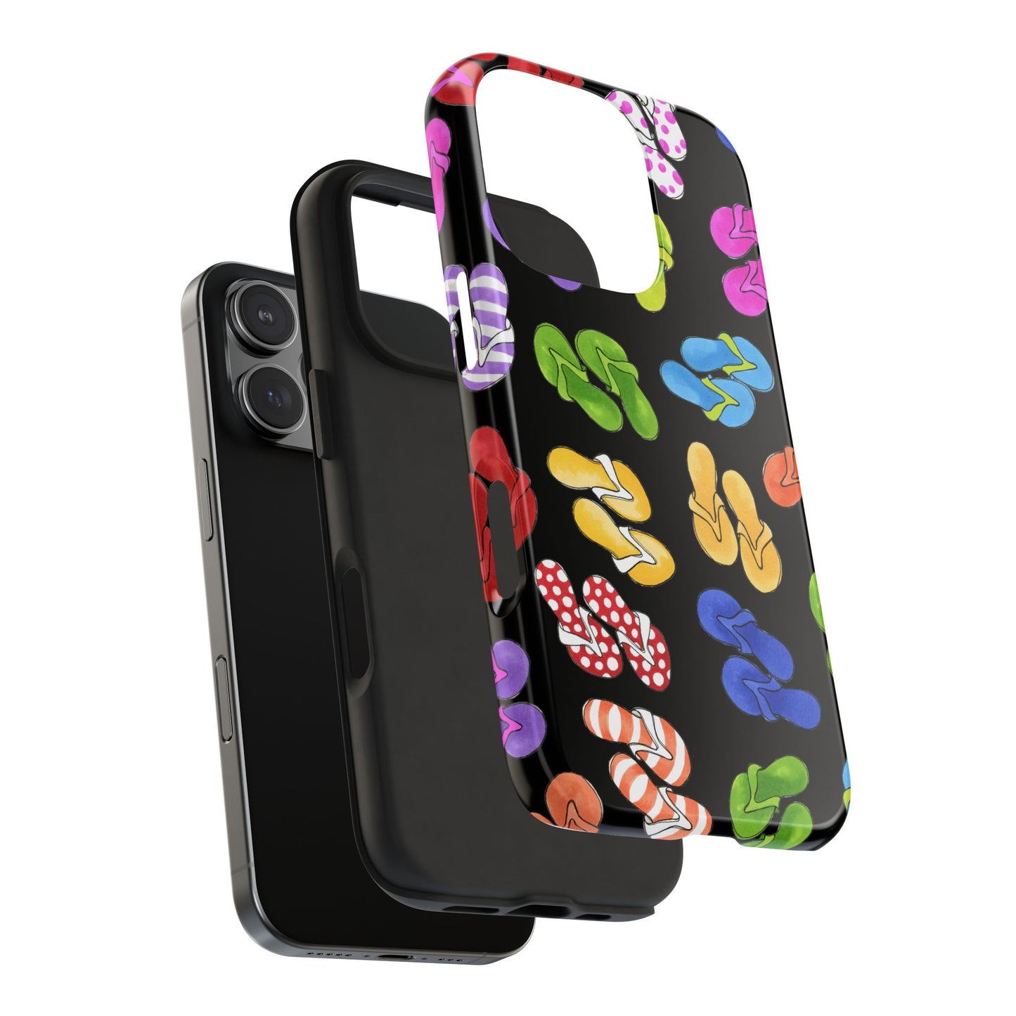 Fun Flops Black Phone Case