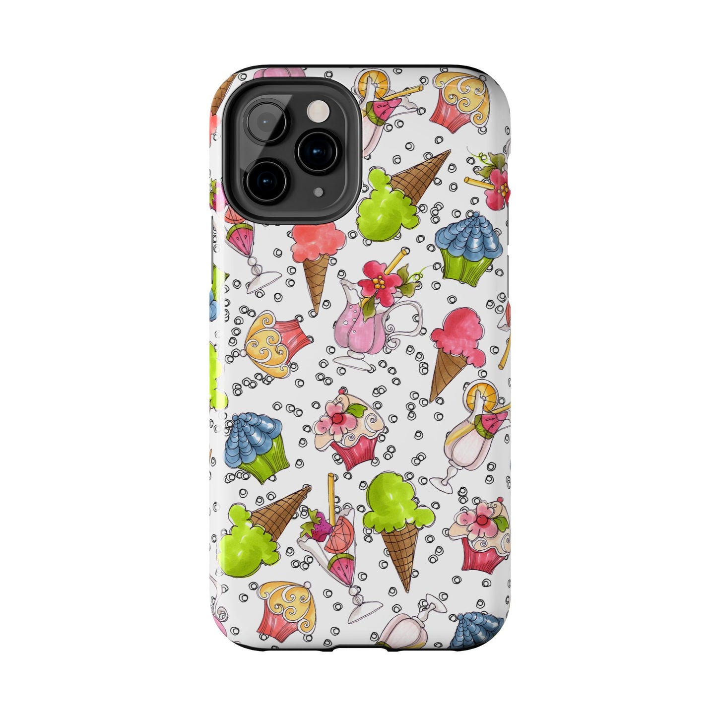 Resort Food White Phone Case