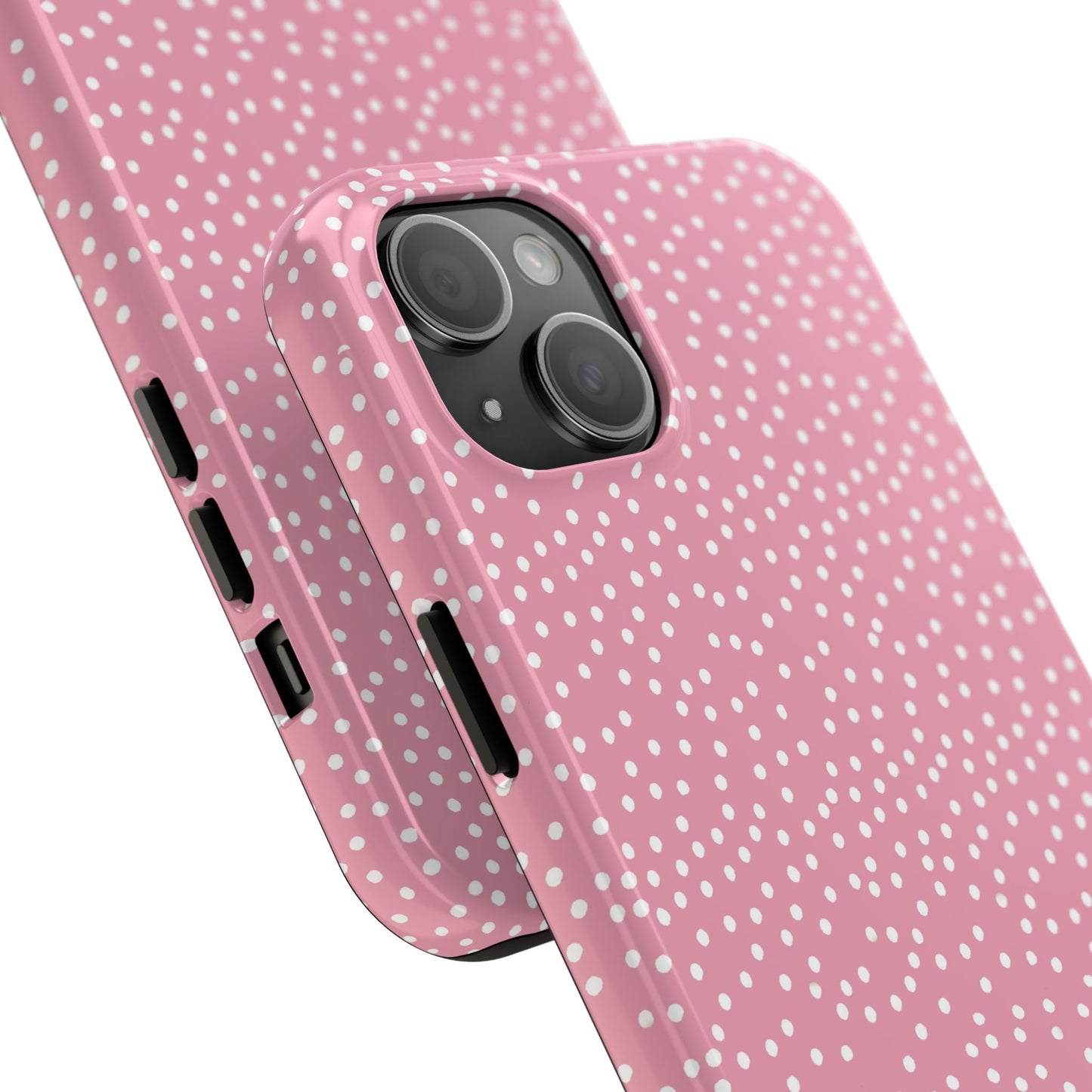Dottible Pink / White Phone Case