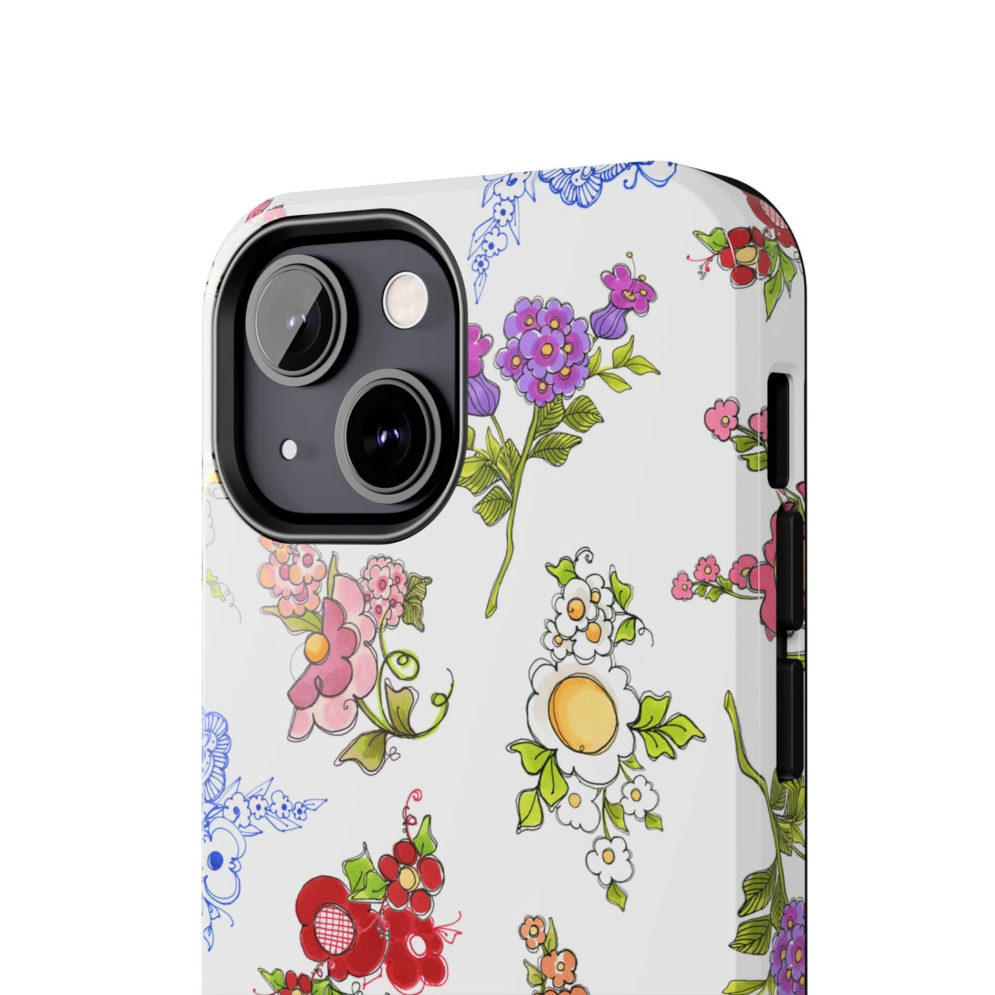 Mixed Bouquets White Phone Case