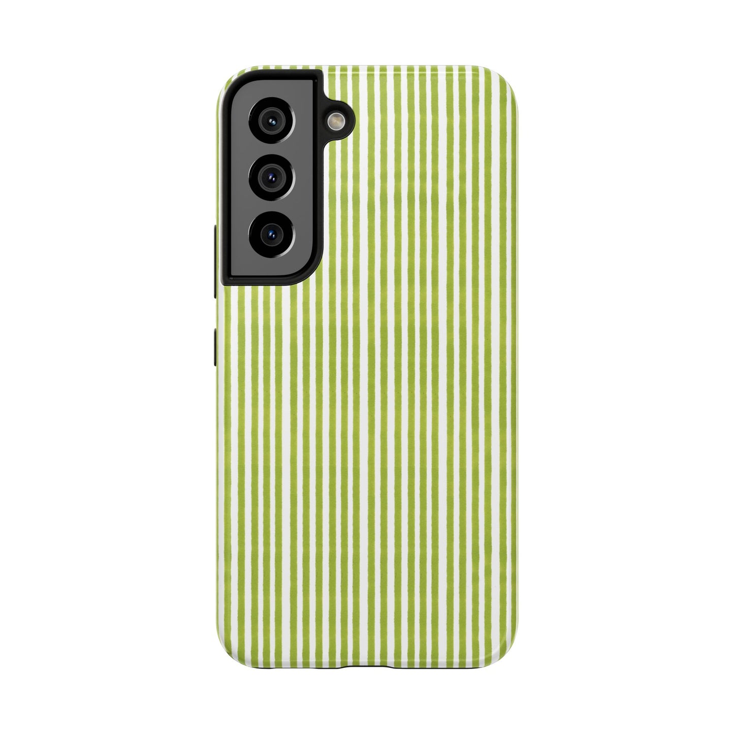 Lazy Stripe Lime Phone Case