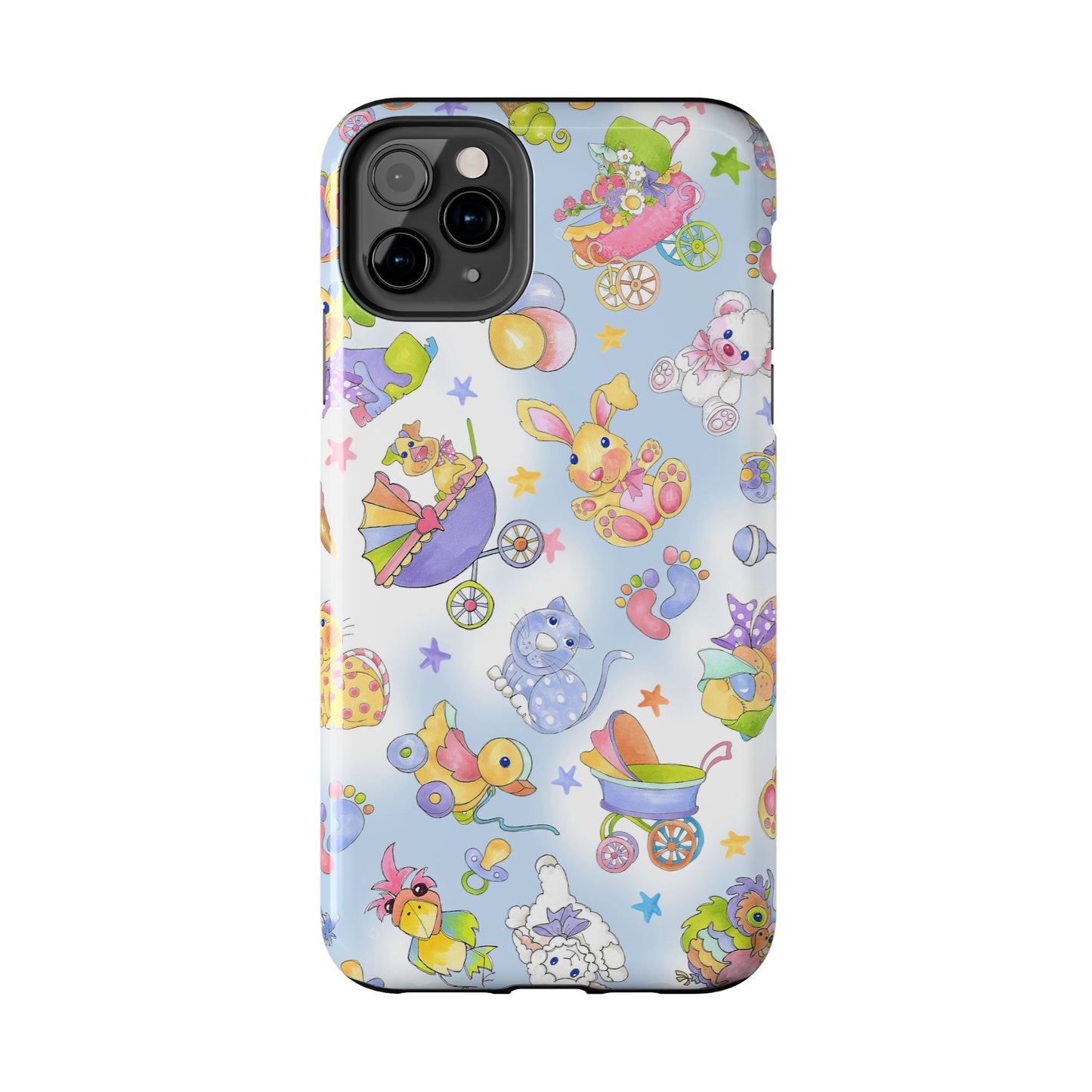 Busy Baby Blue Sky Phone Case