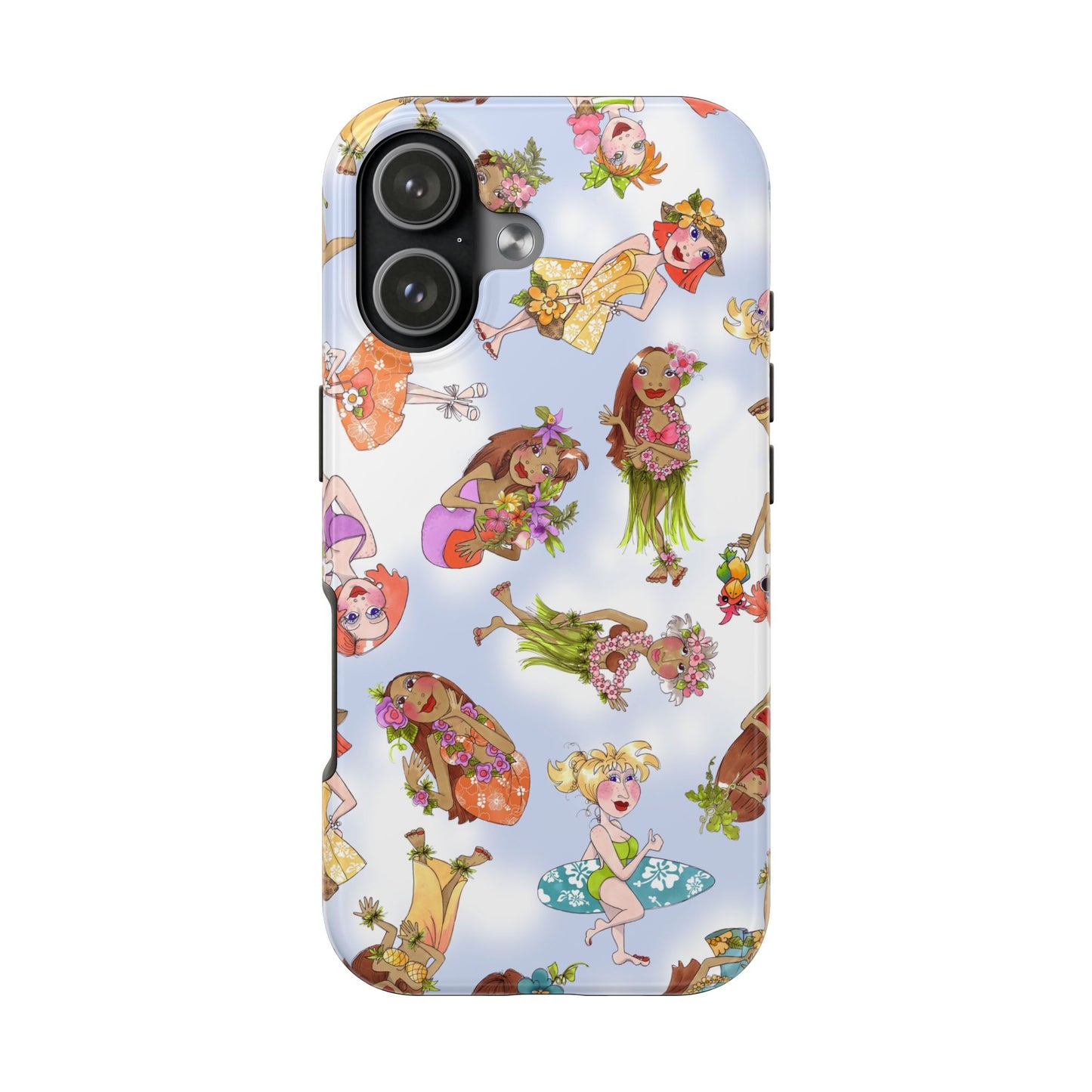 Island Toss Blue Sky Phone Case