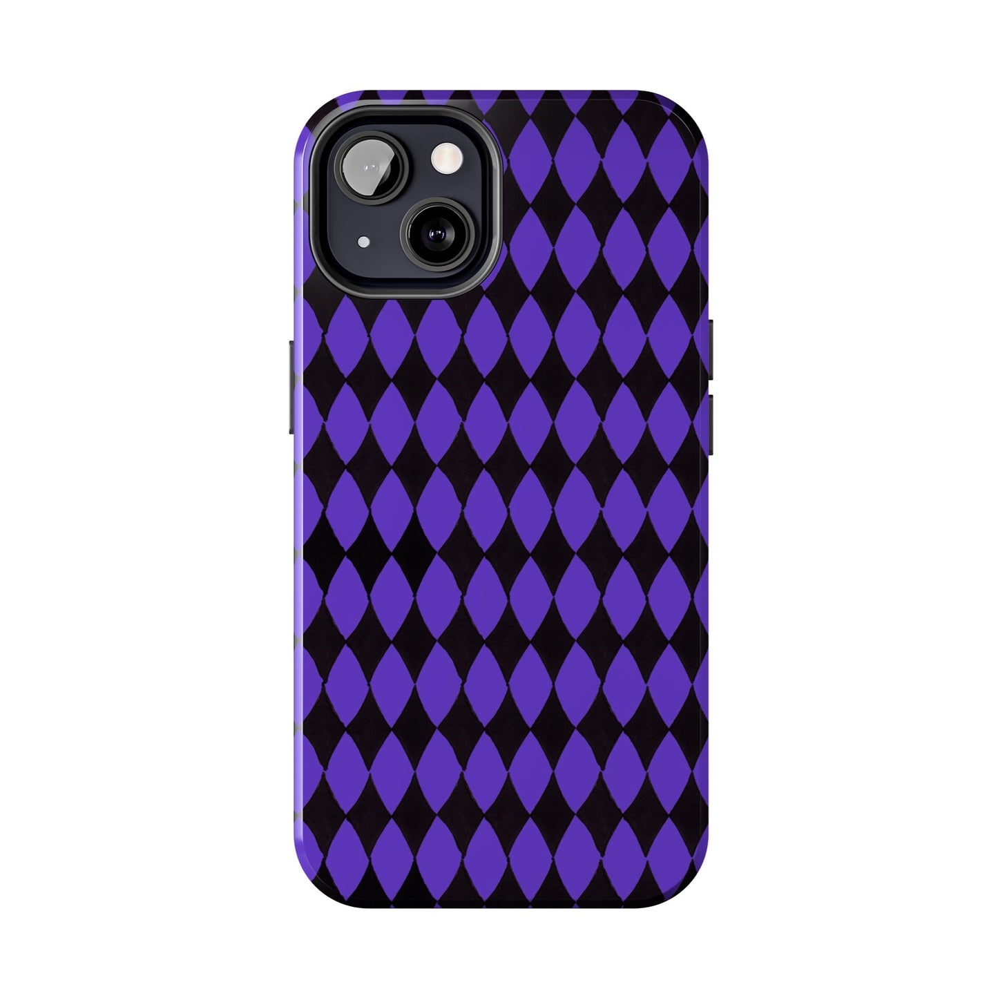 Diamond Purple / Black Phone Case