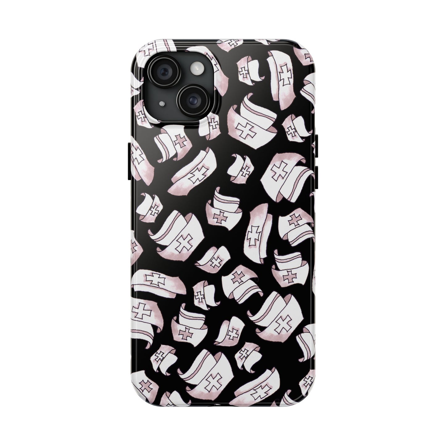 Happy Hats Black Phone Case
