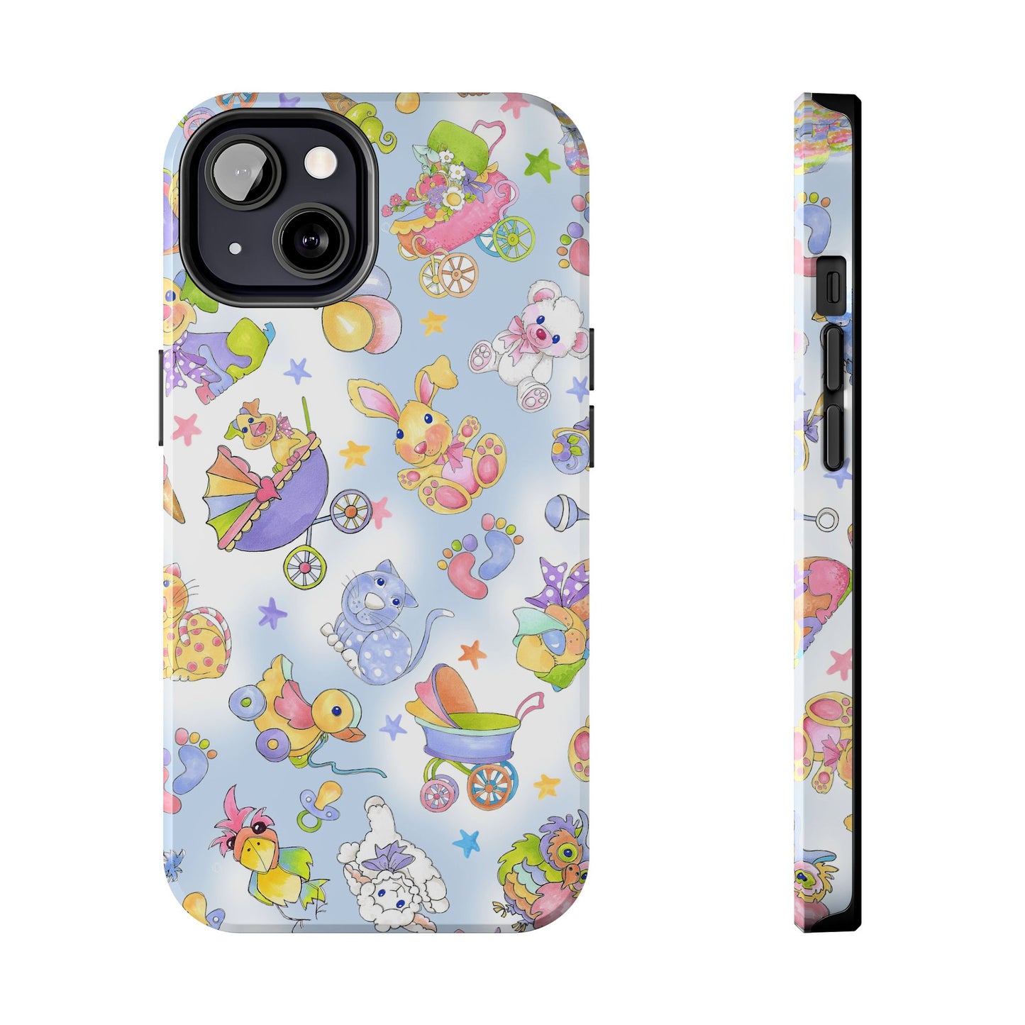 Busy Baby Blue Sky Phone Case