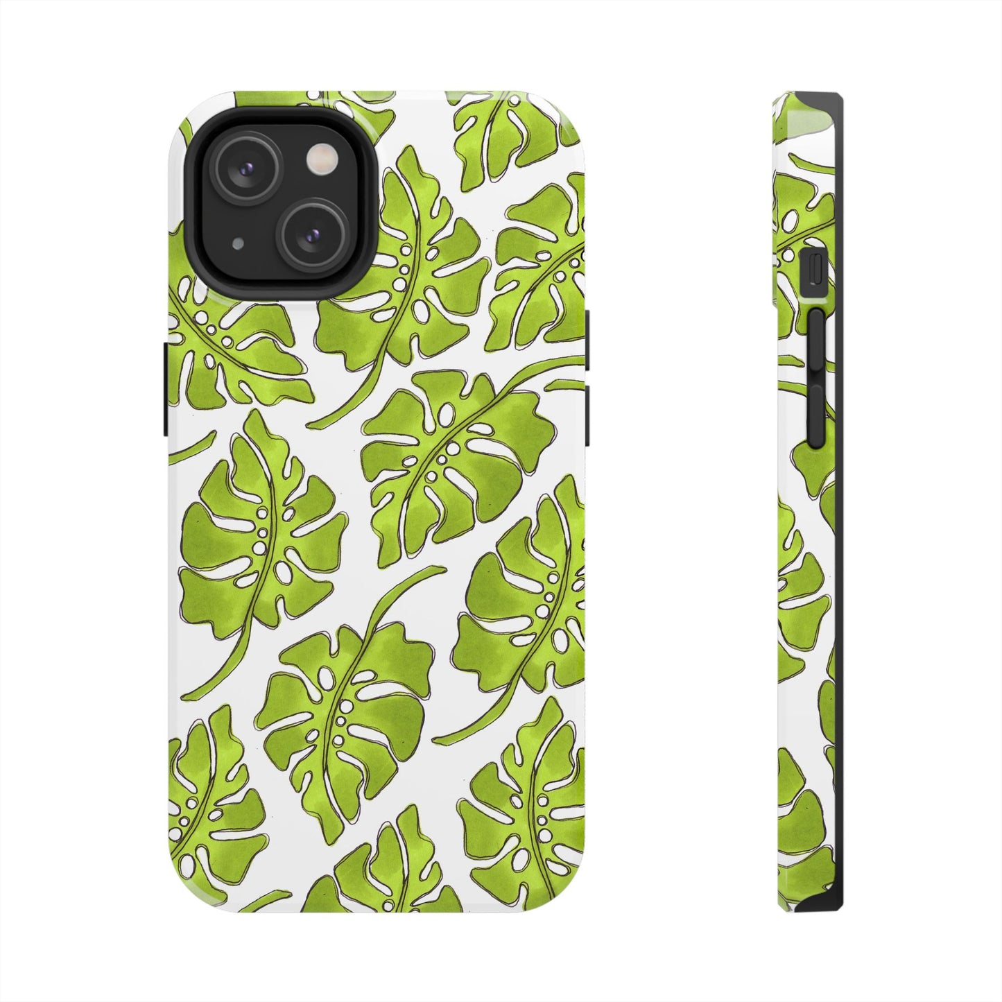 Big Leaf White Phone Case