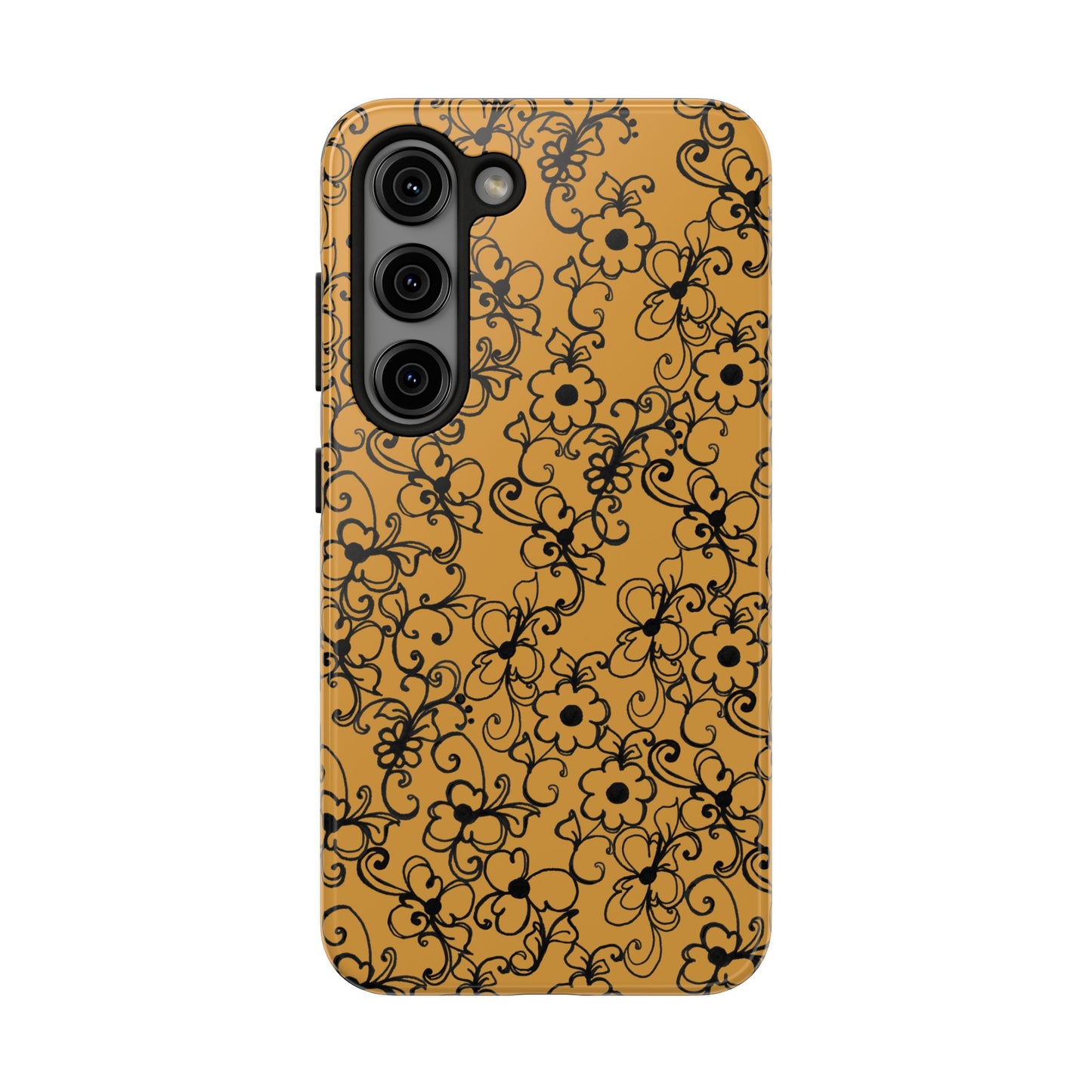 Daisy Jungle Yellow Phone Case