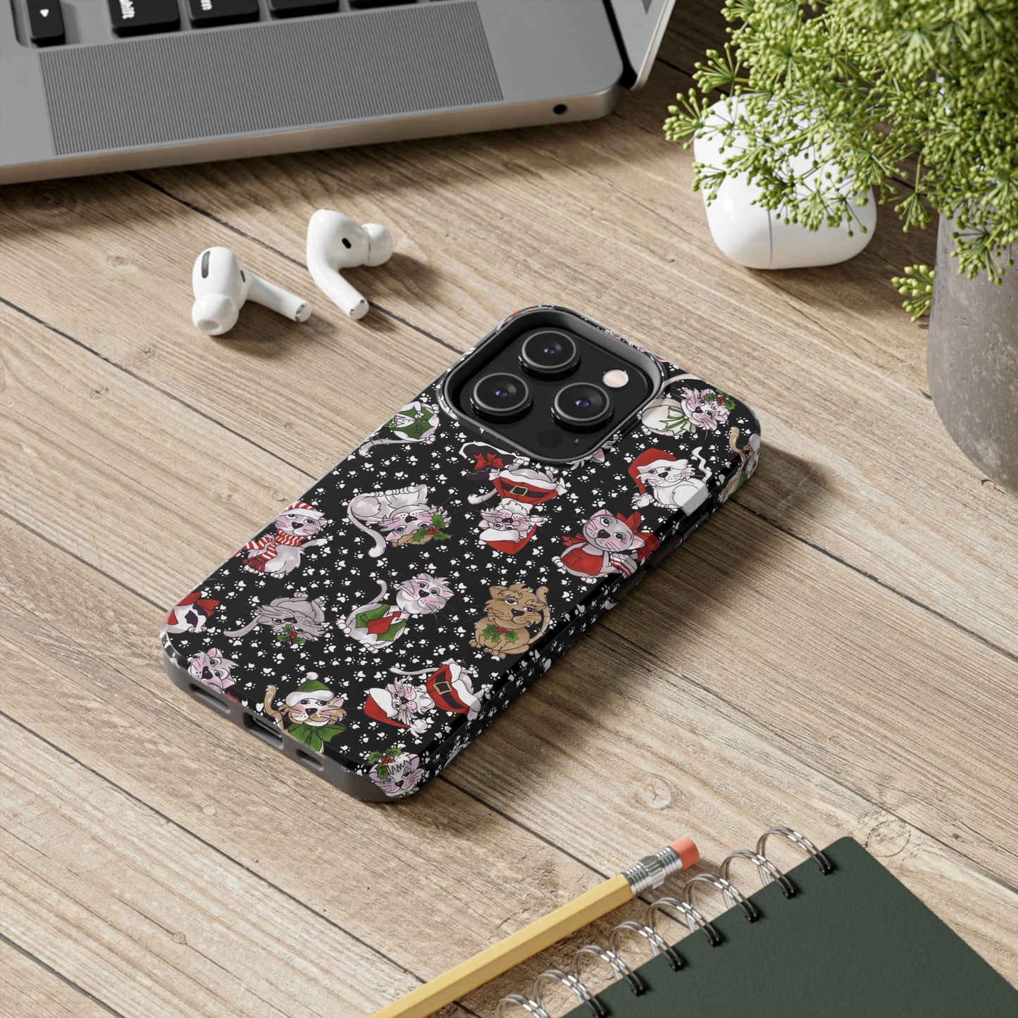 Kittie Blizzard Black Phone Case