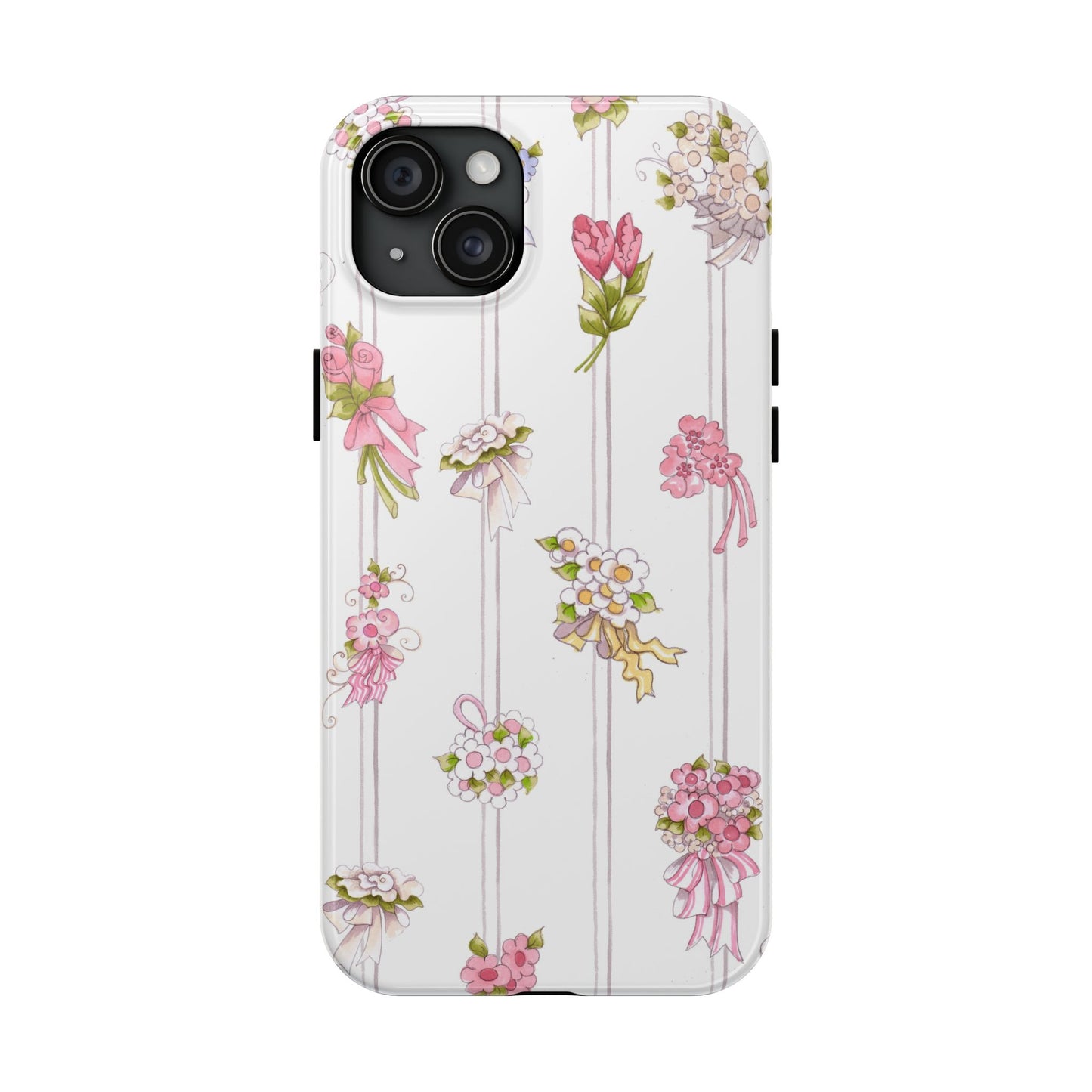 Bouquet Stripe Phone Case