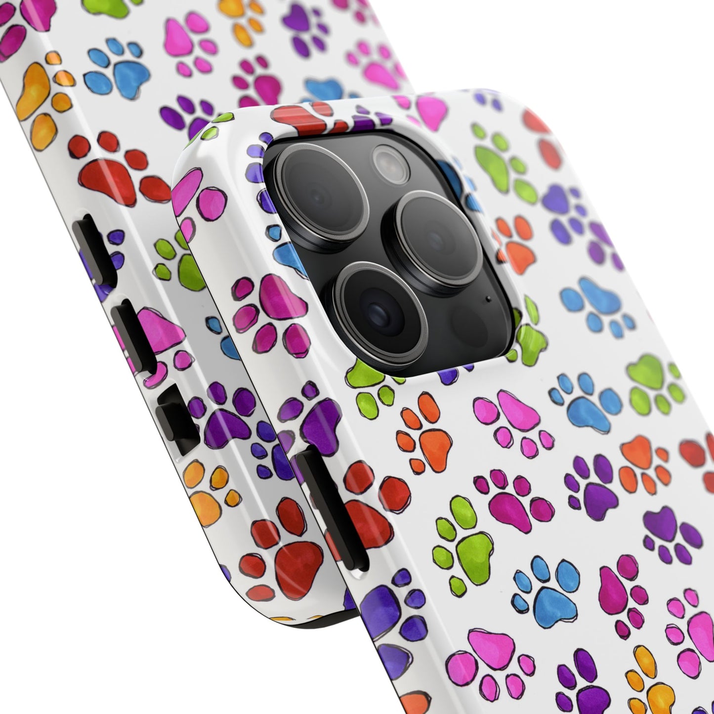 Fancy Paws White Phone Case