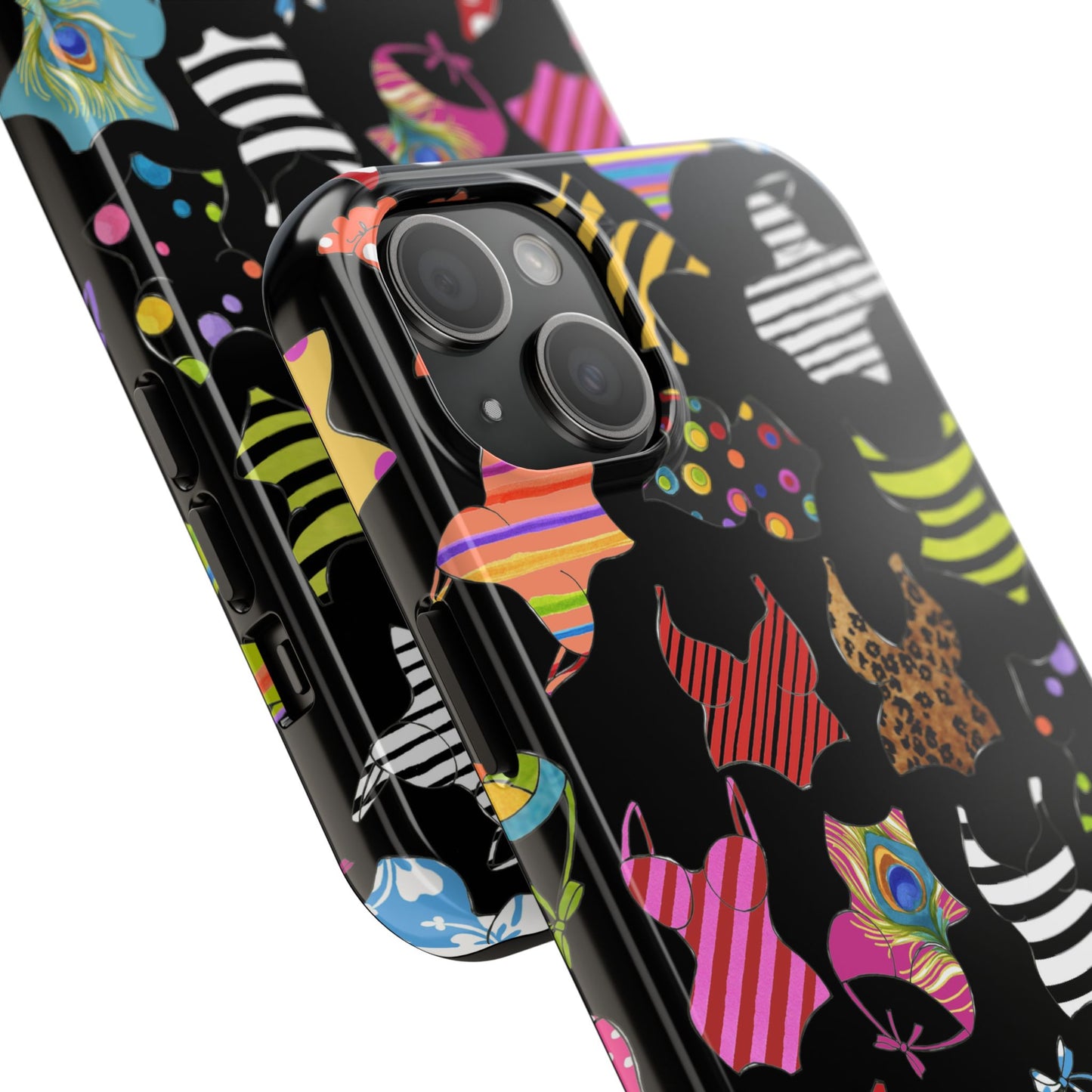 Assorted Suits Black Phone Case