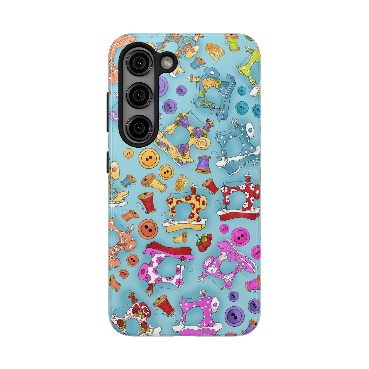 Sew Assorted Turquoise Phone Case