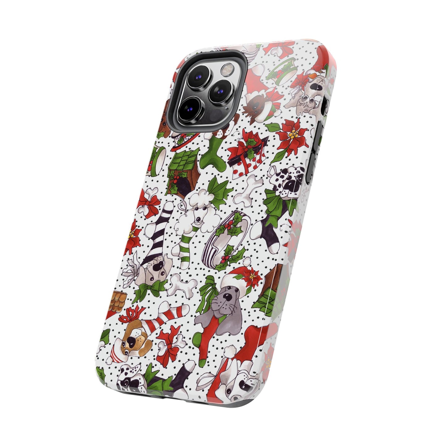 Holiday Fun Toss White Phone Case
