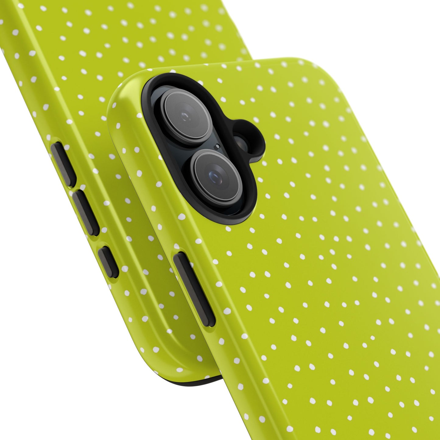 Dinky Dots Lime / White Phone Case