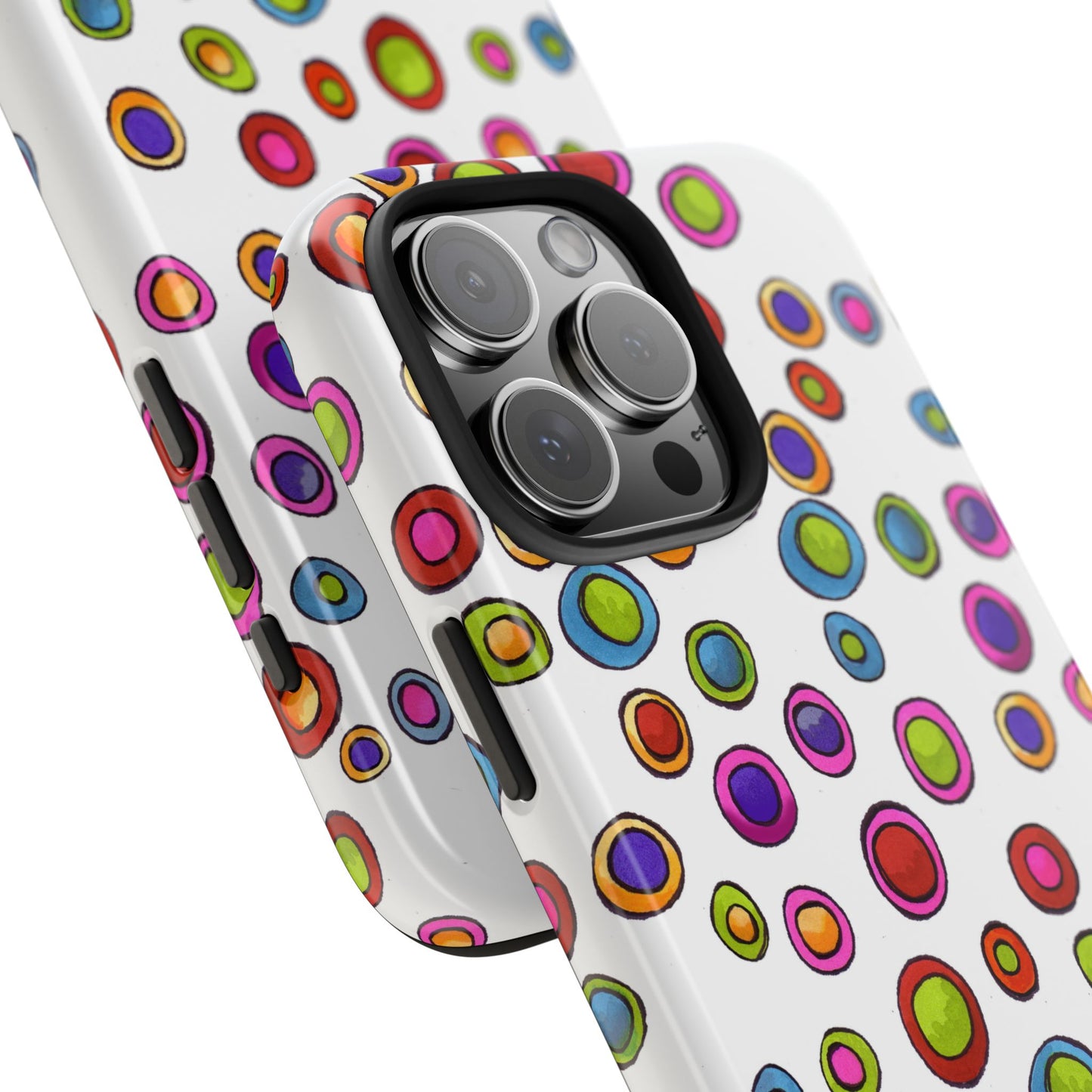 Dopey Dots White Phone Case