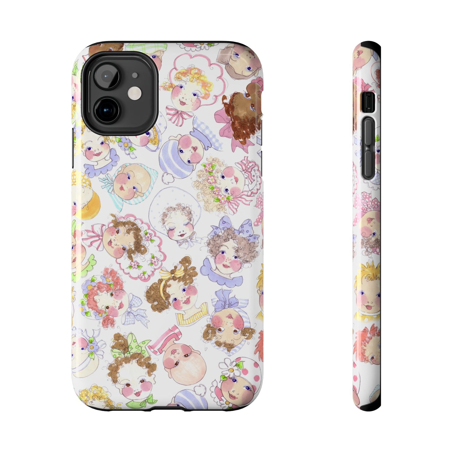 Baby Face Fling White Phone Case