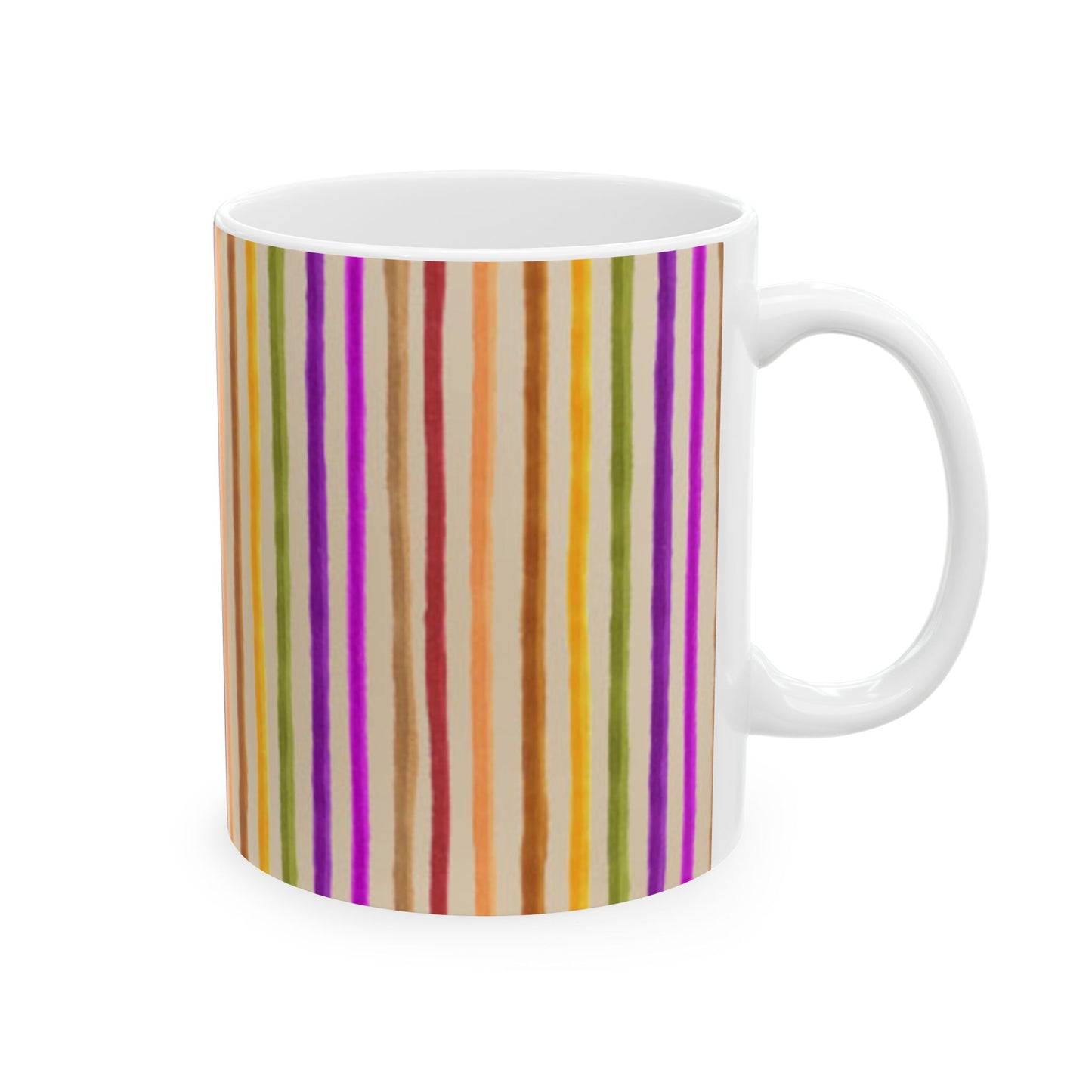 Spice Stripe Muslin Cup