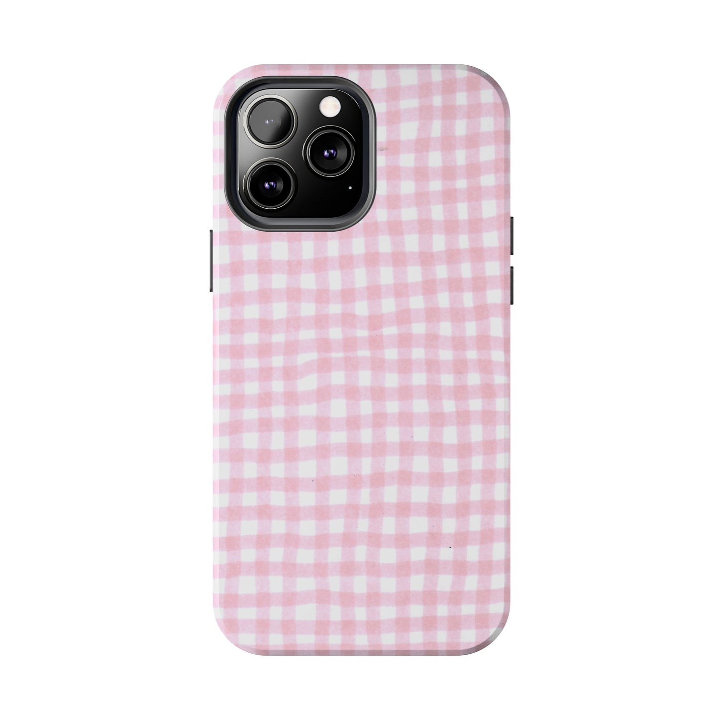 Wonky Chipper Check Pink Phone Case