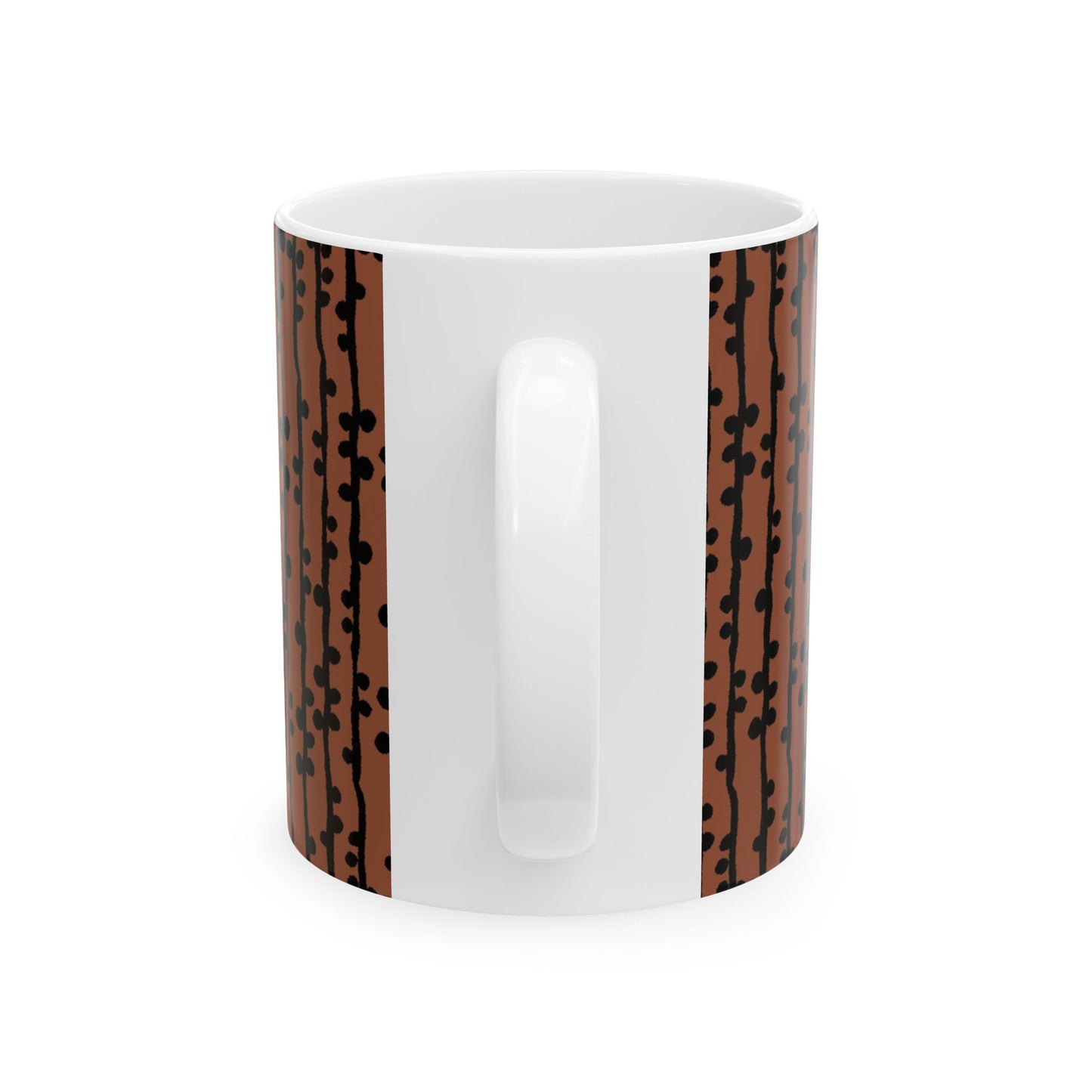 Loopy Stripe Brown Cup