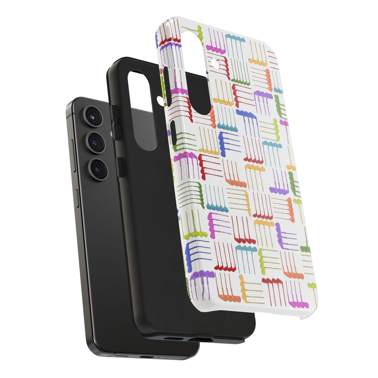 Club Weave White Phone Case