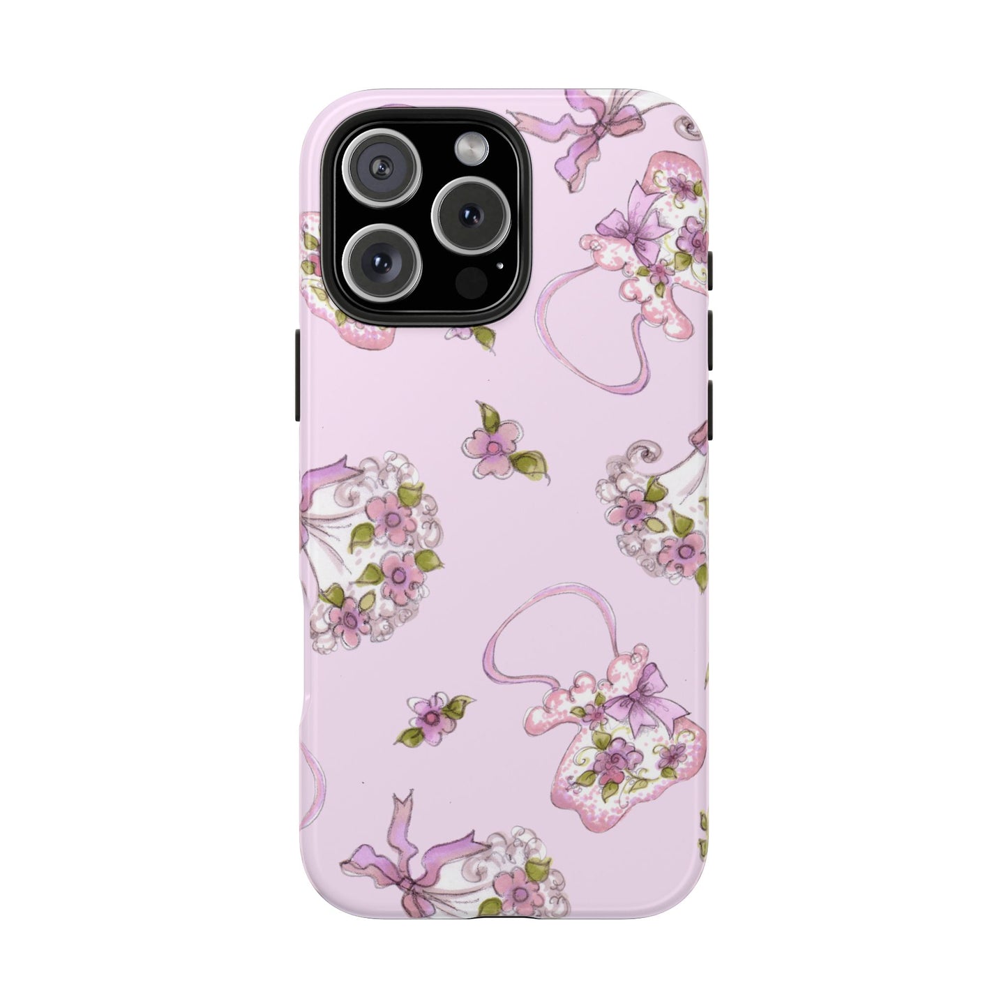 Flower Model Hand Bag Phone Case
