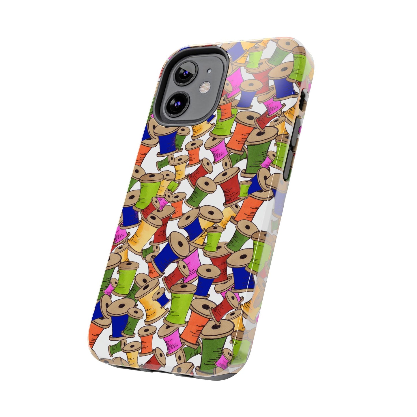 Spoolopoly White Phone Case