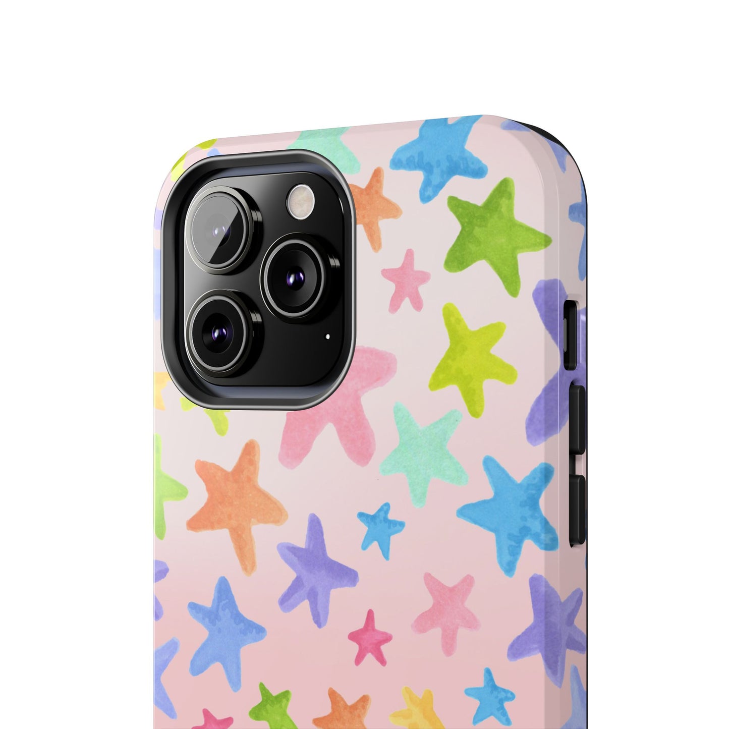 Happy Stars Pink Phone Case