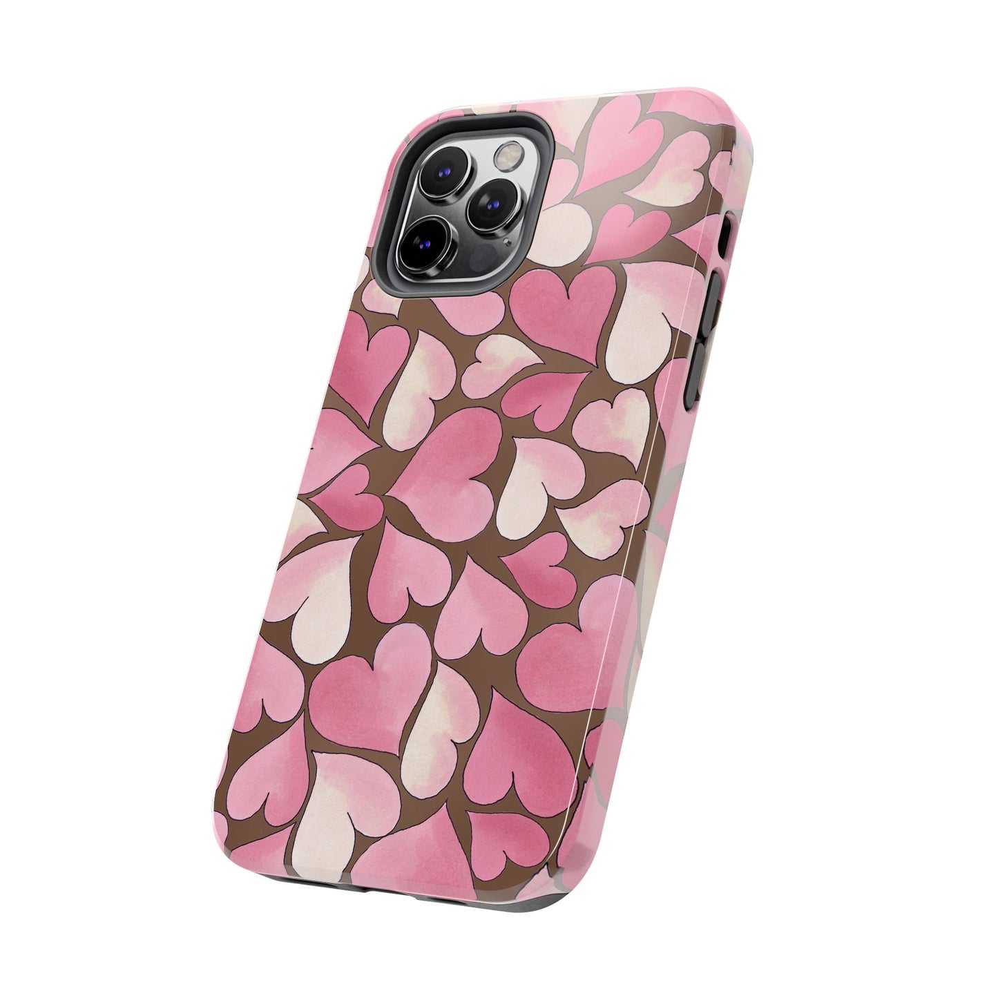 Hearts Chocolate Phone Case