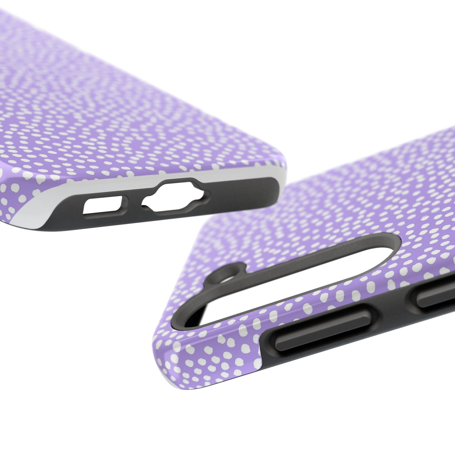 Bitty Dots Lilac / White Phone Case