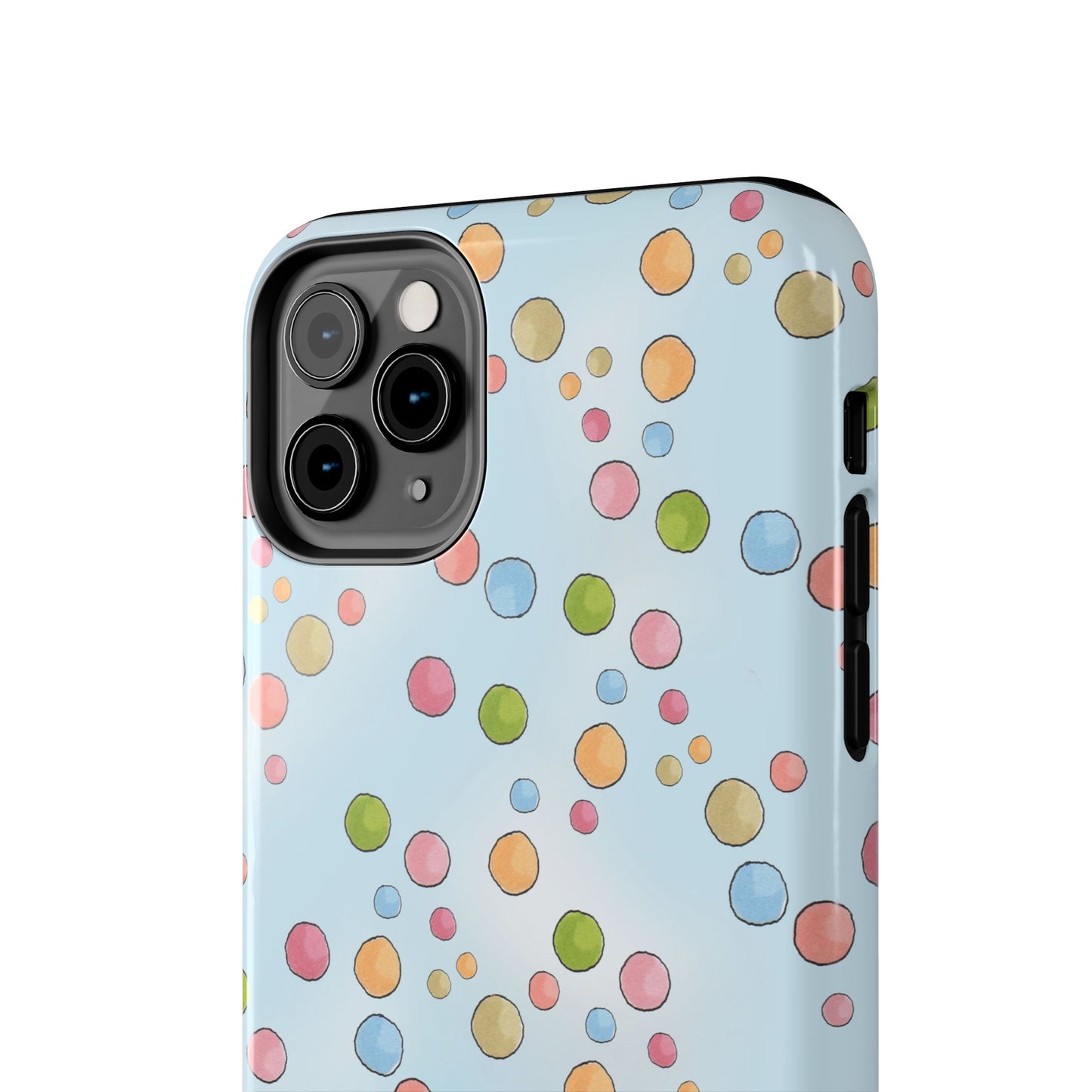 Clown Dots Blue Sky Phone Case