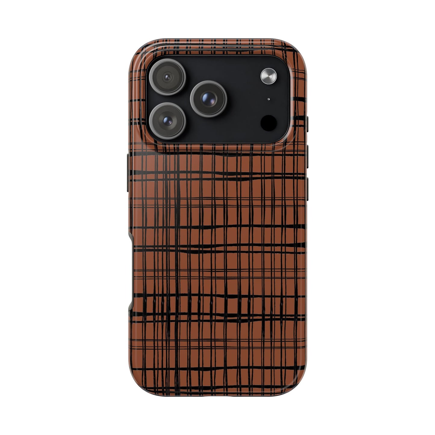 Doggie Fence Rust Phone Case