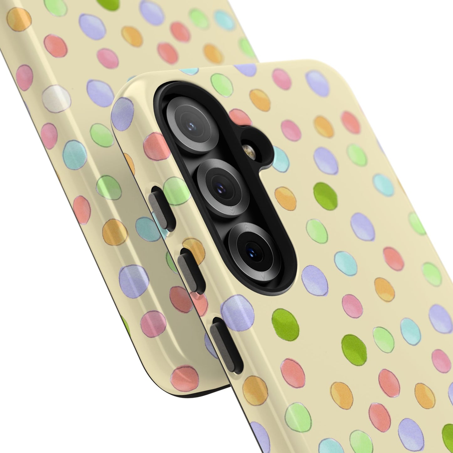 Happy Dots Yellow Phone Case