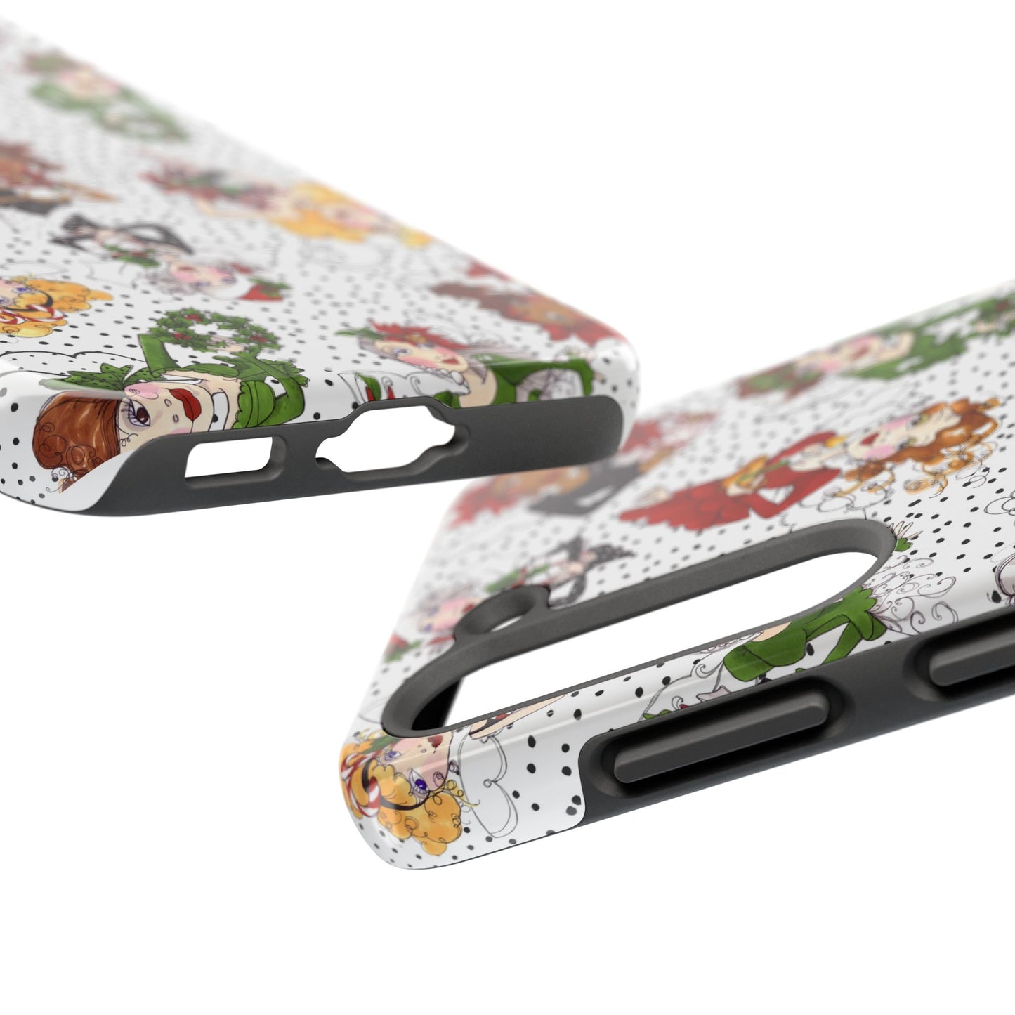 Fairy Toss White / Black Phone Case