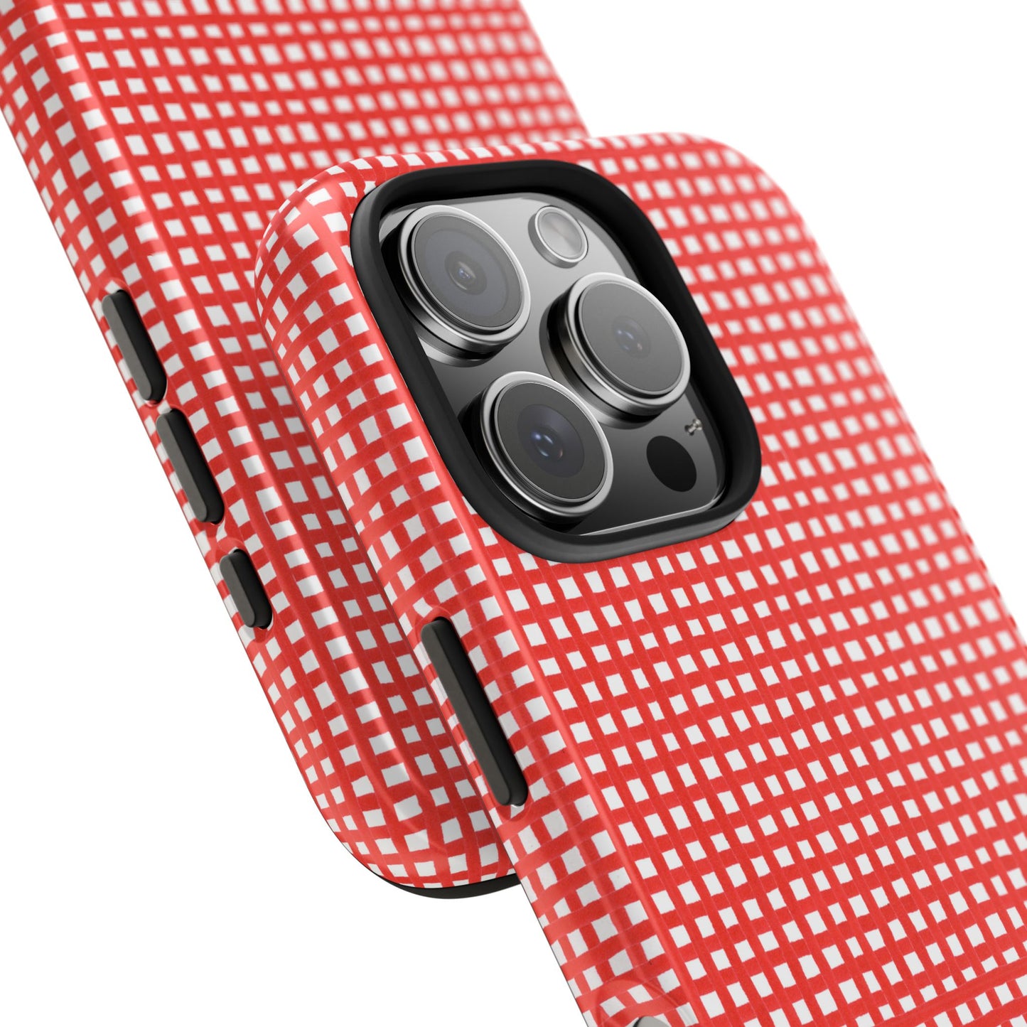Chipper Check Red Phone Case