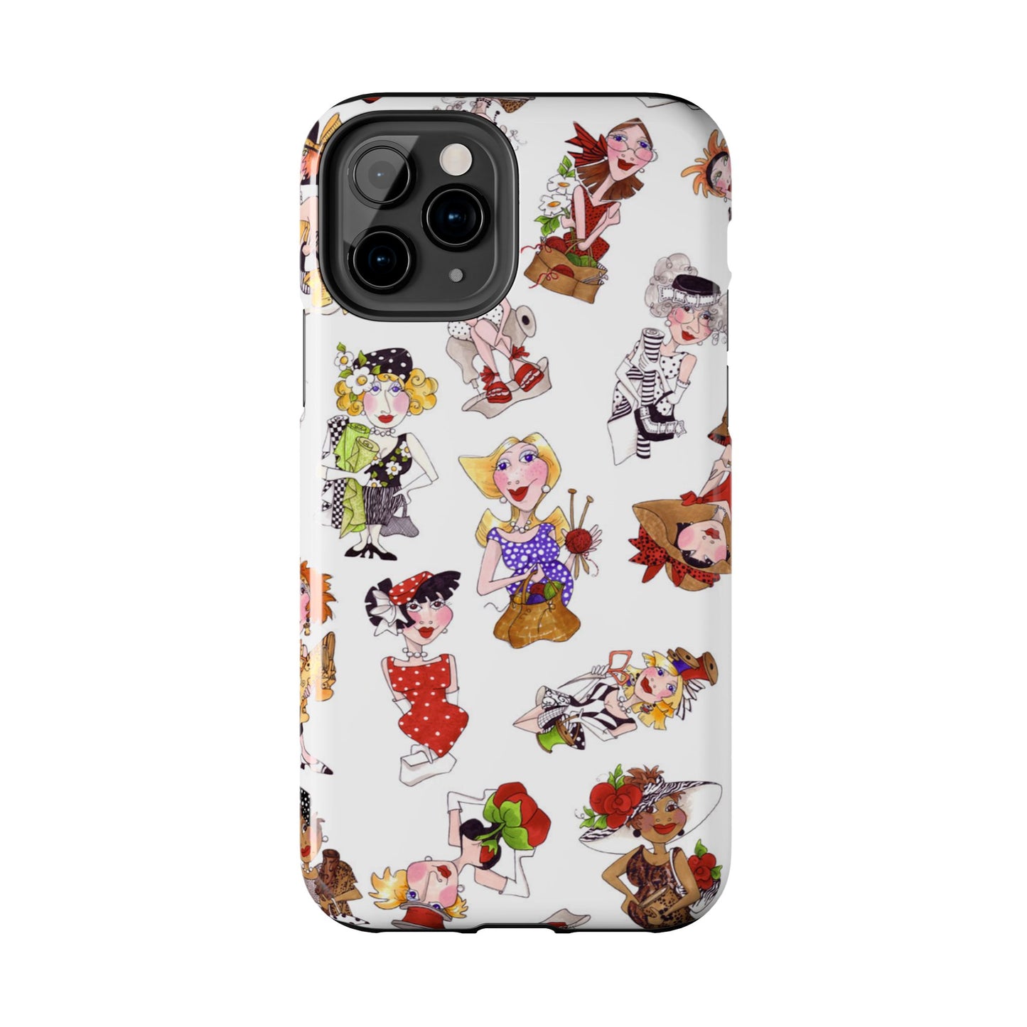 Creative Toss White Phone Case