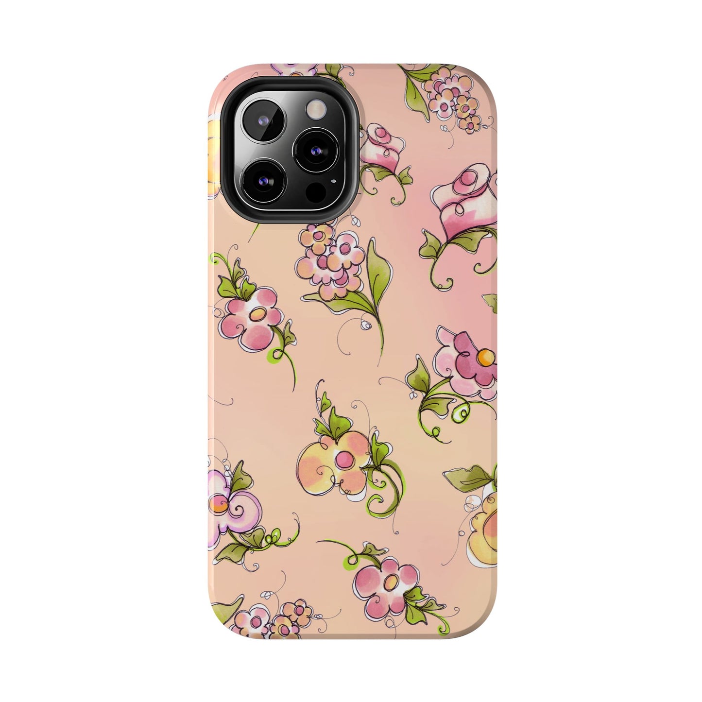 Flower Toss Sunrise Phone Case