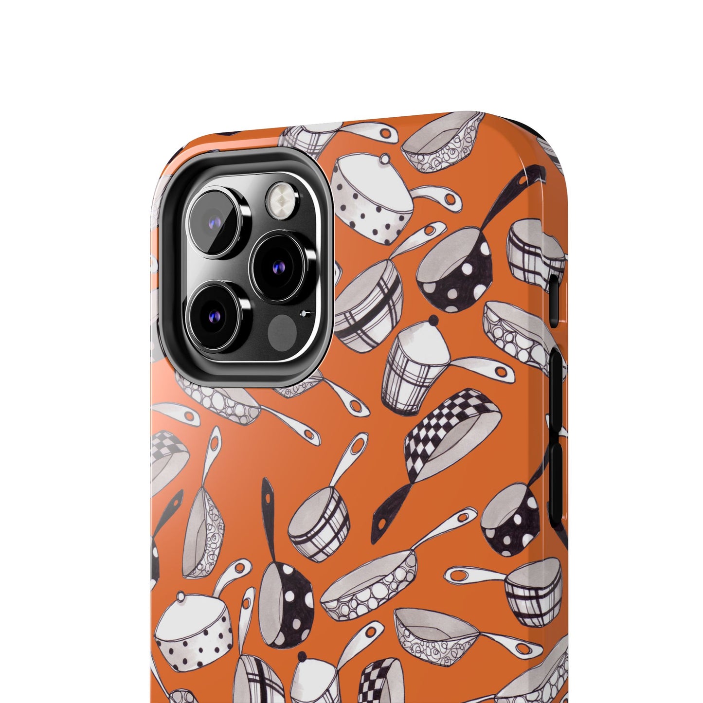 Pots & Pans Flyin' Orange Phone Case