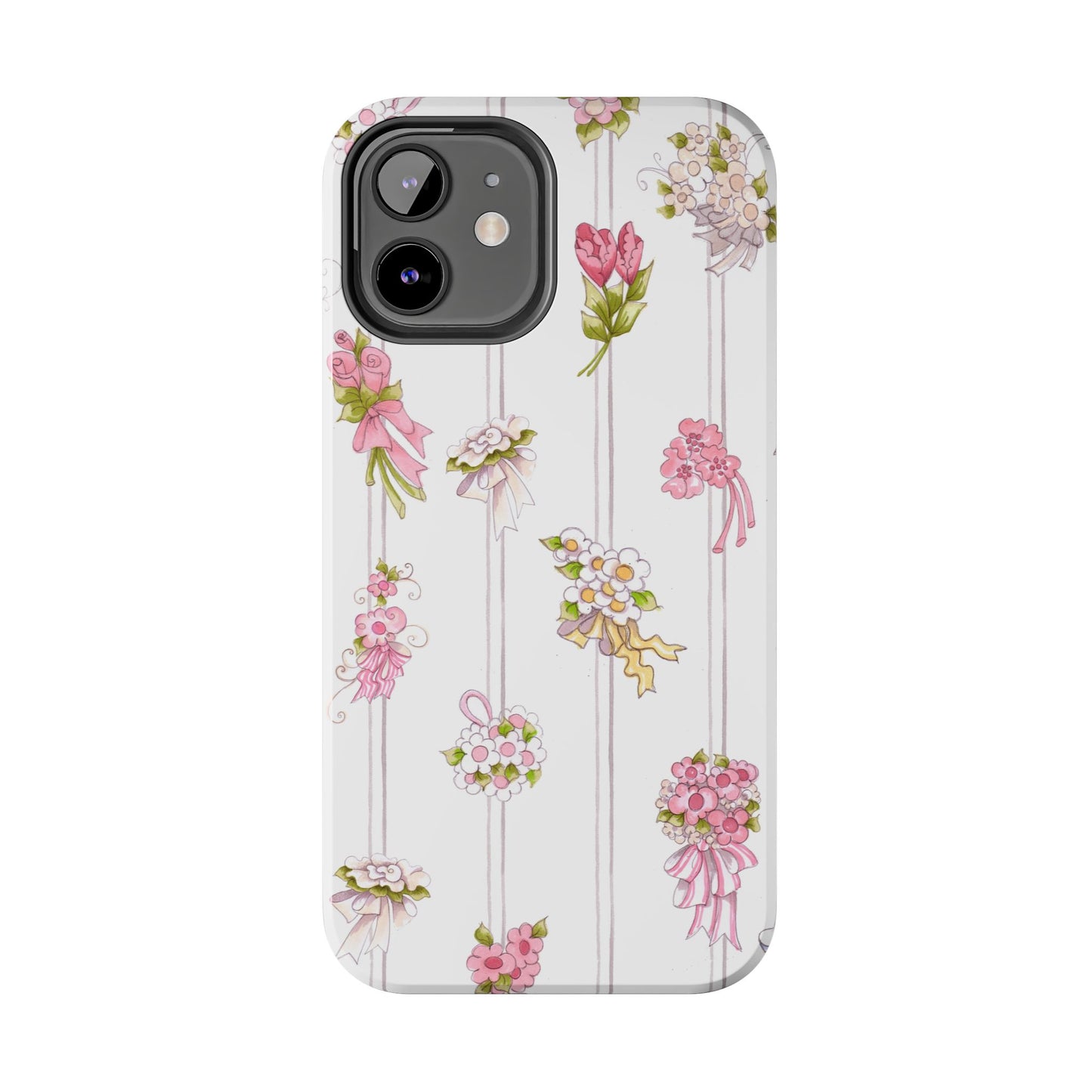 Bouquet Stripe Phone Case