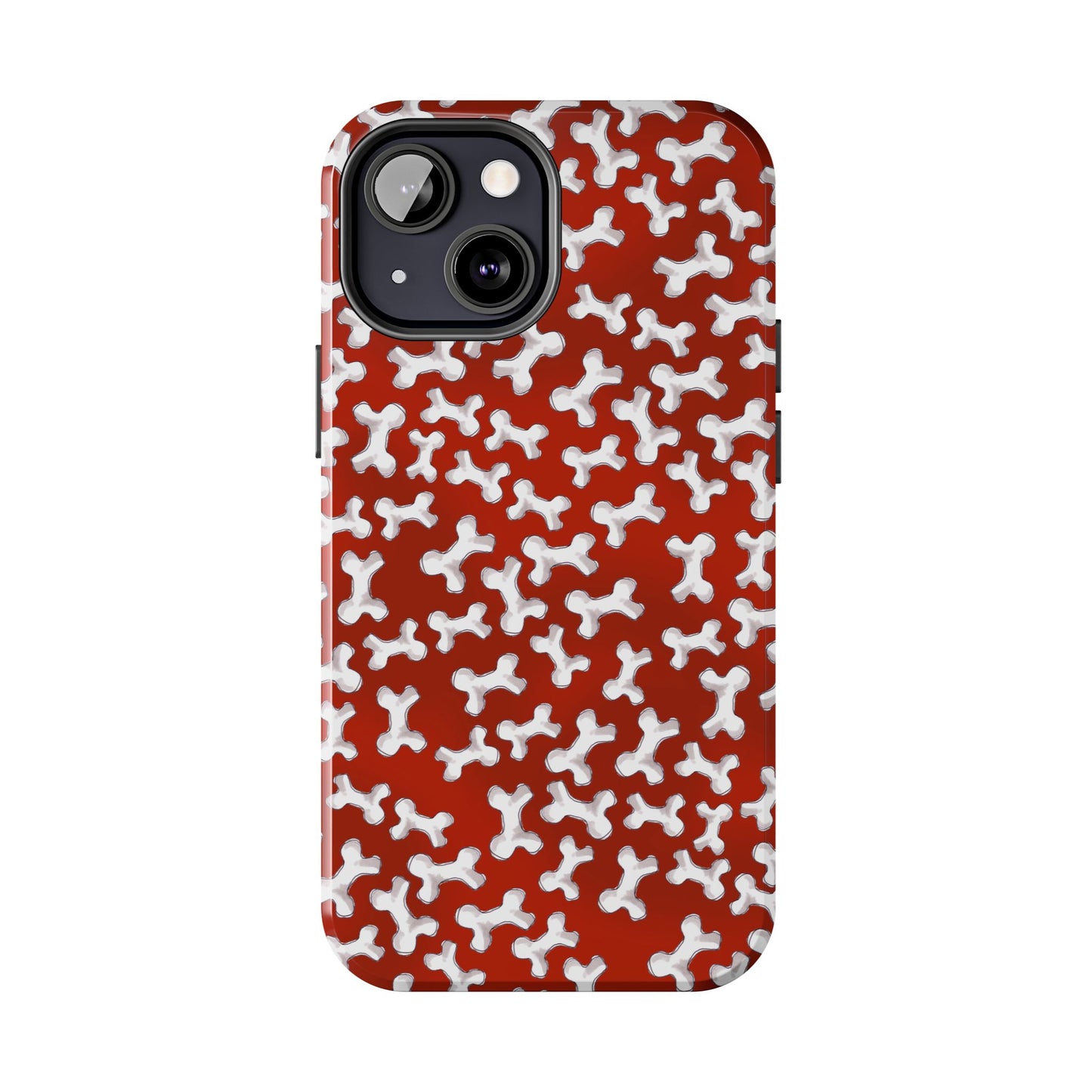 Bones a Lot Red Phone Case
