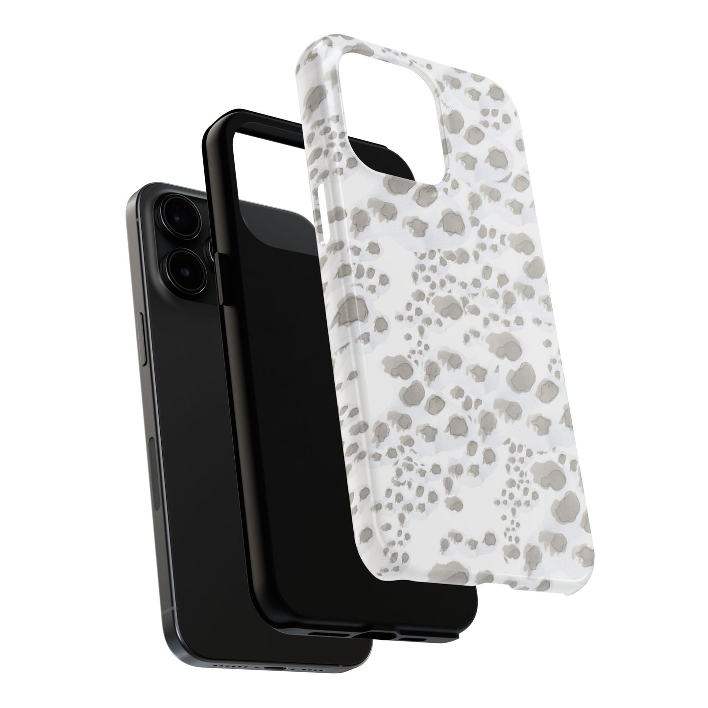 Kitty Dots White Phone Case