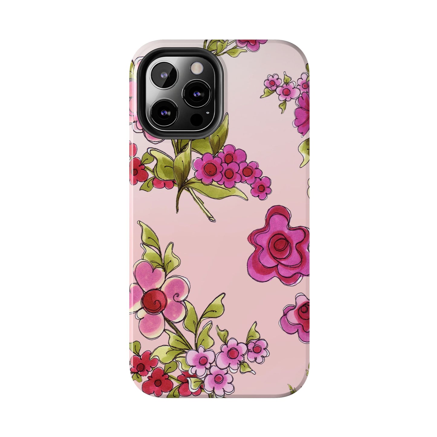 Jumbo Floral Pink Phone Case