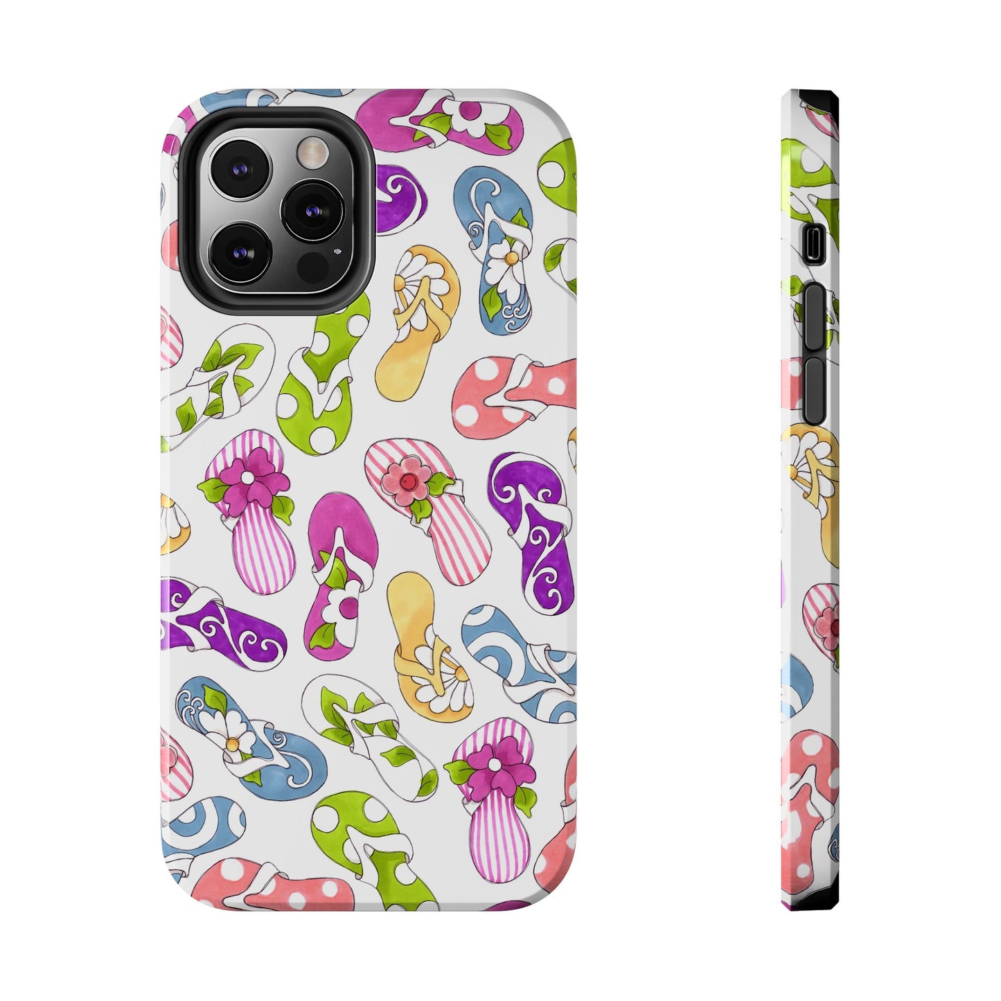Flip Flops White Phone Case