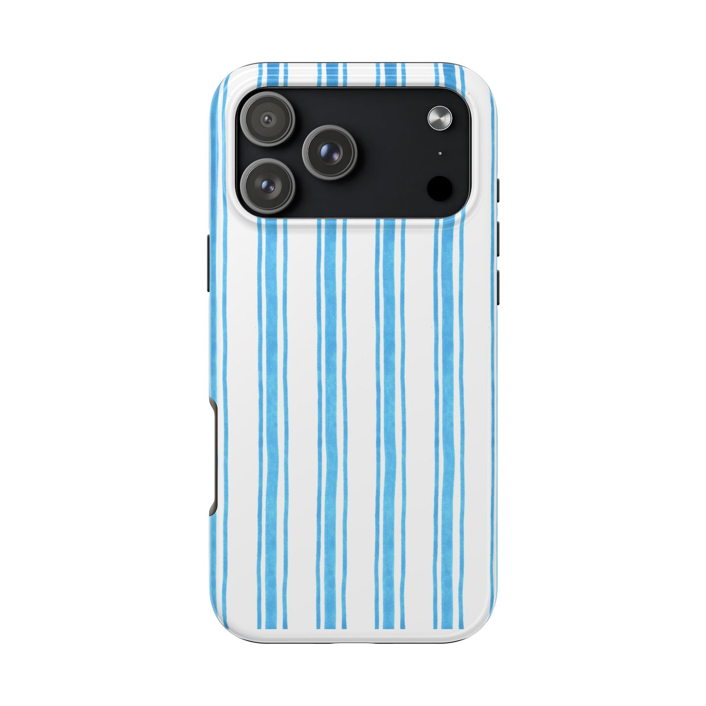 Awning Stripe Turquoise Phone Case