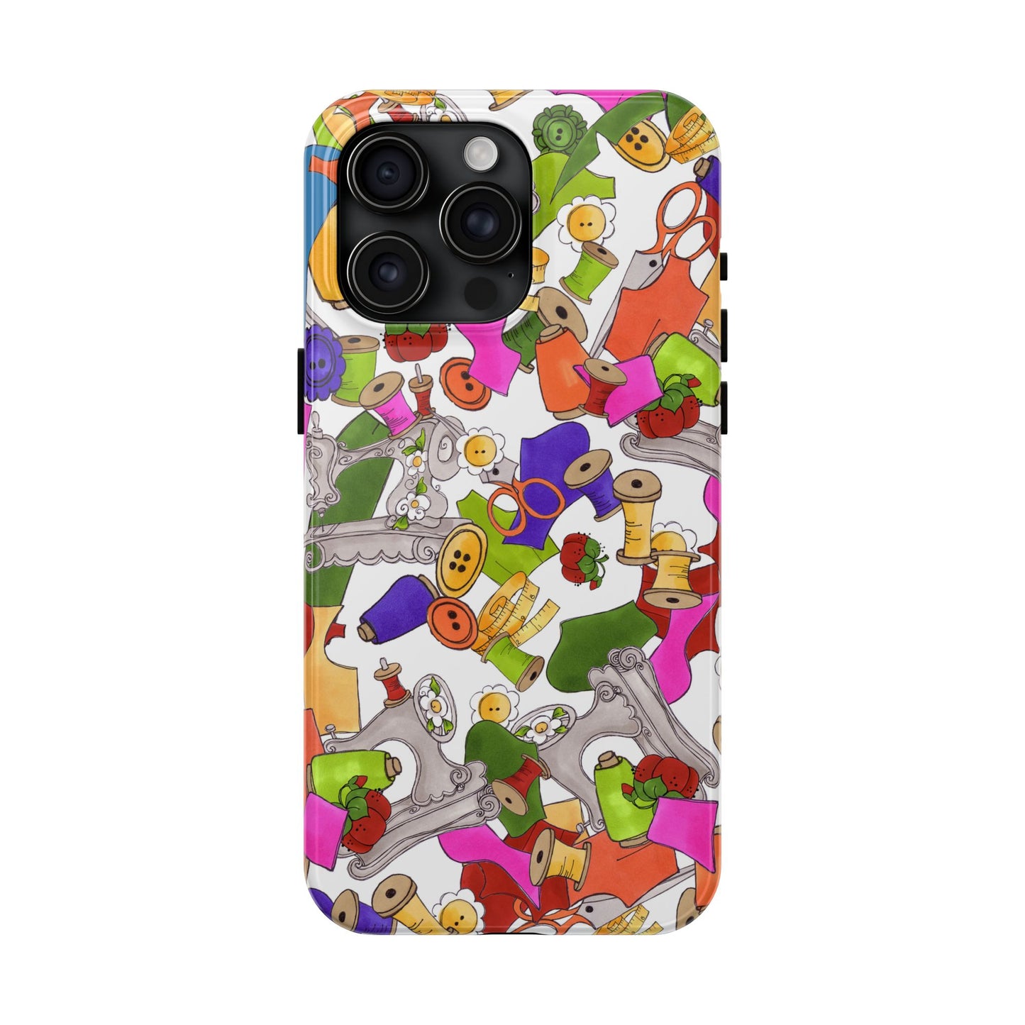 Kaleidasew White Phone Case