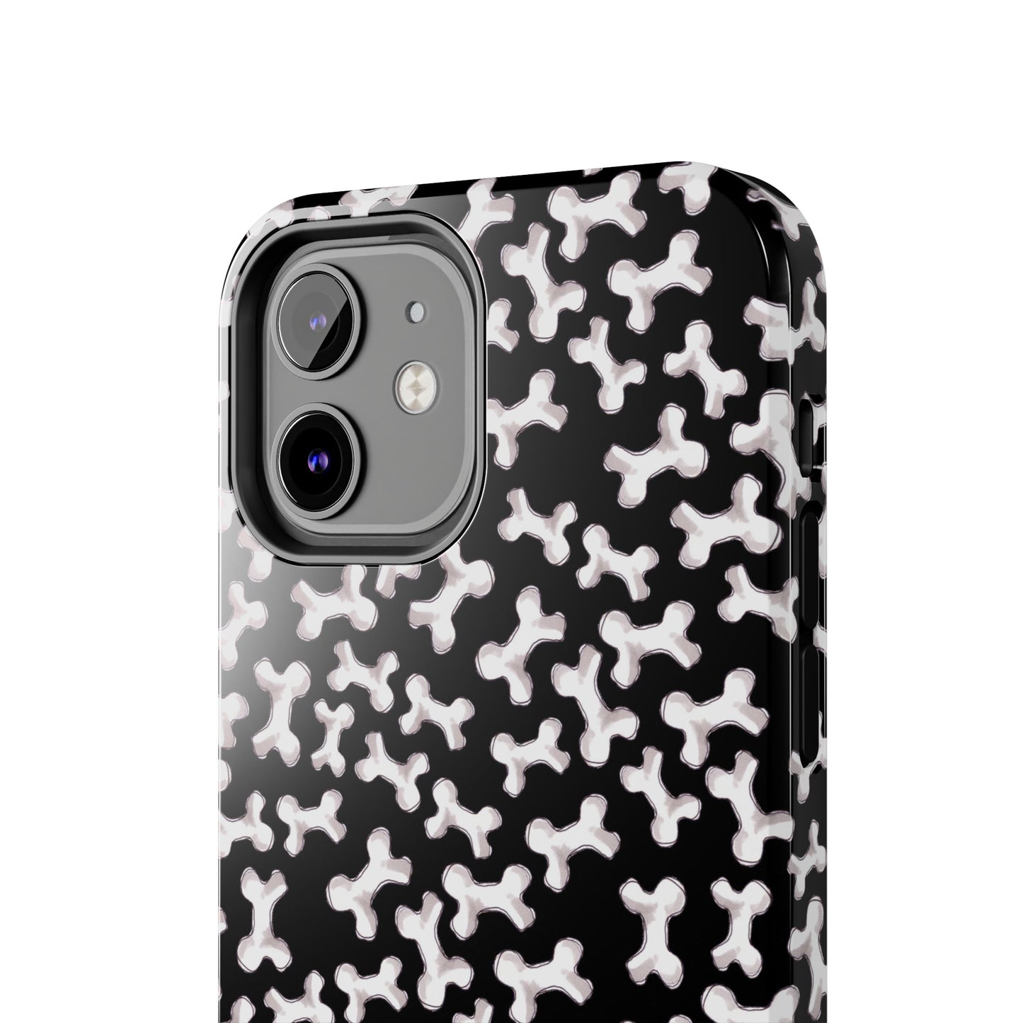 Bones a Lot Black Phone Case
