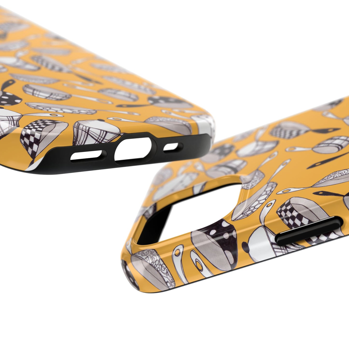 Pots & Pans Flyin' Yellow Phone Case