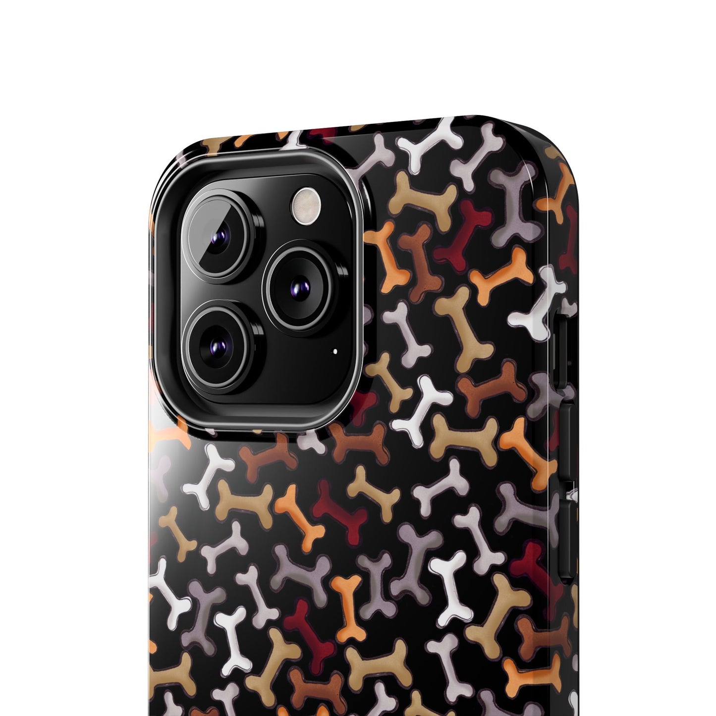 Dog Bones Black Phone Case