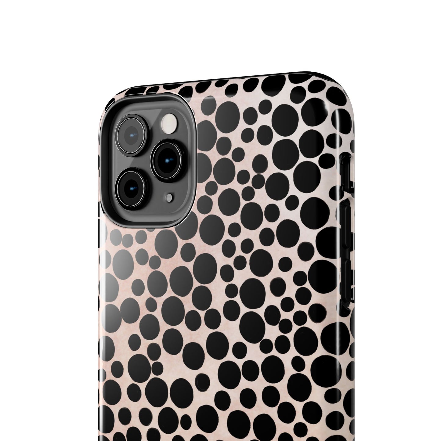 Felt Dots Pink Phone Case
